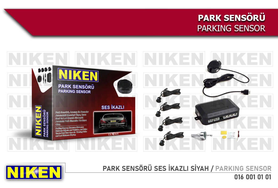 Araç geri park sensörü bip bip ses ikazlı 12volt. 22mm. niken