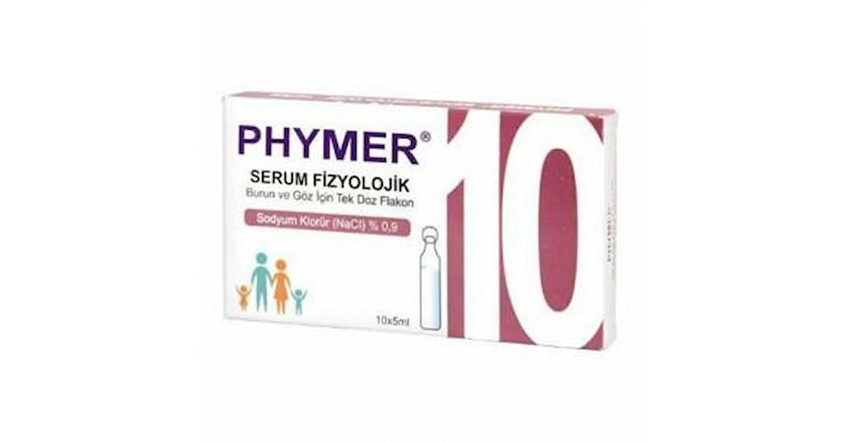 Phymer Serum Fizyolojik 10 x 5 ml