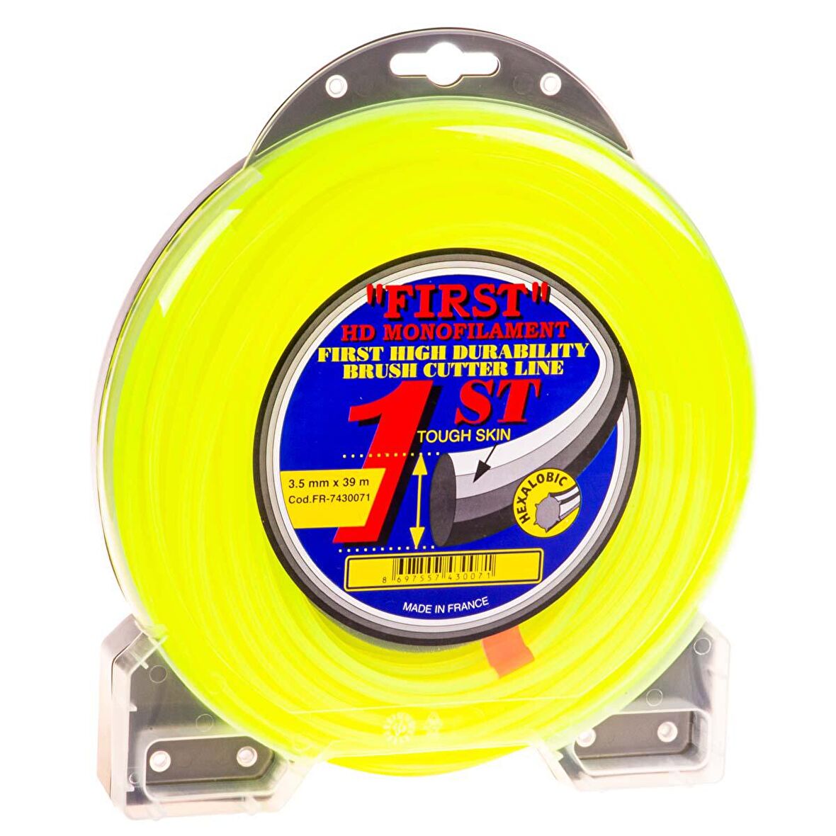 Speed France 7430071 First Tırpan Misinası 3.5 mm 39 mt Sarı Altıköşe