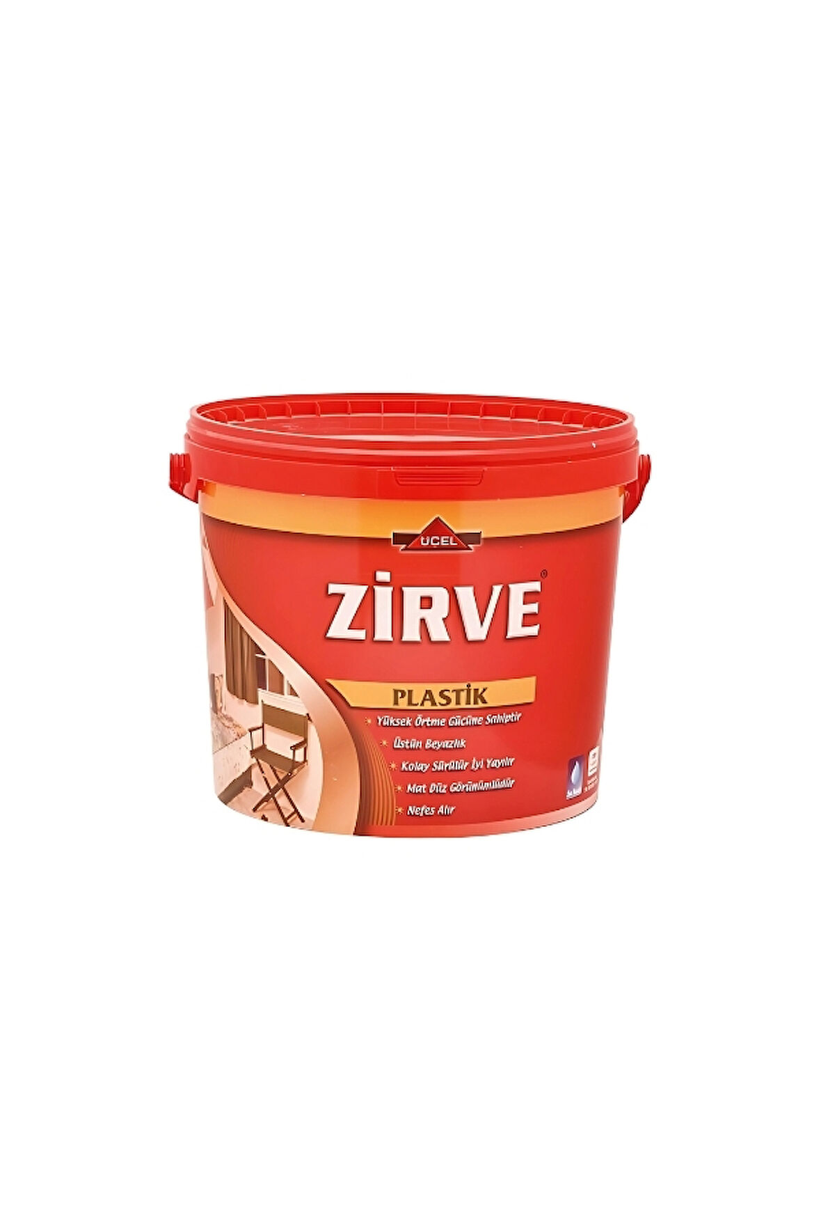 ZİRVE PLASTİK İÇ CEPHE BOYASI 3,5 KG