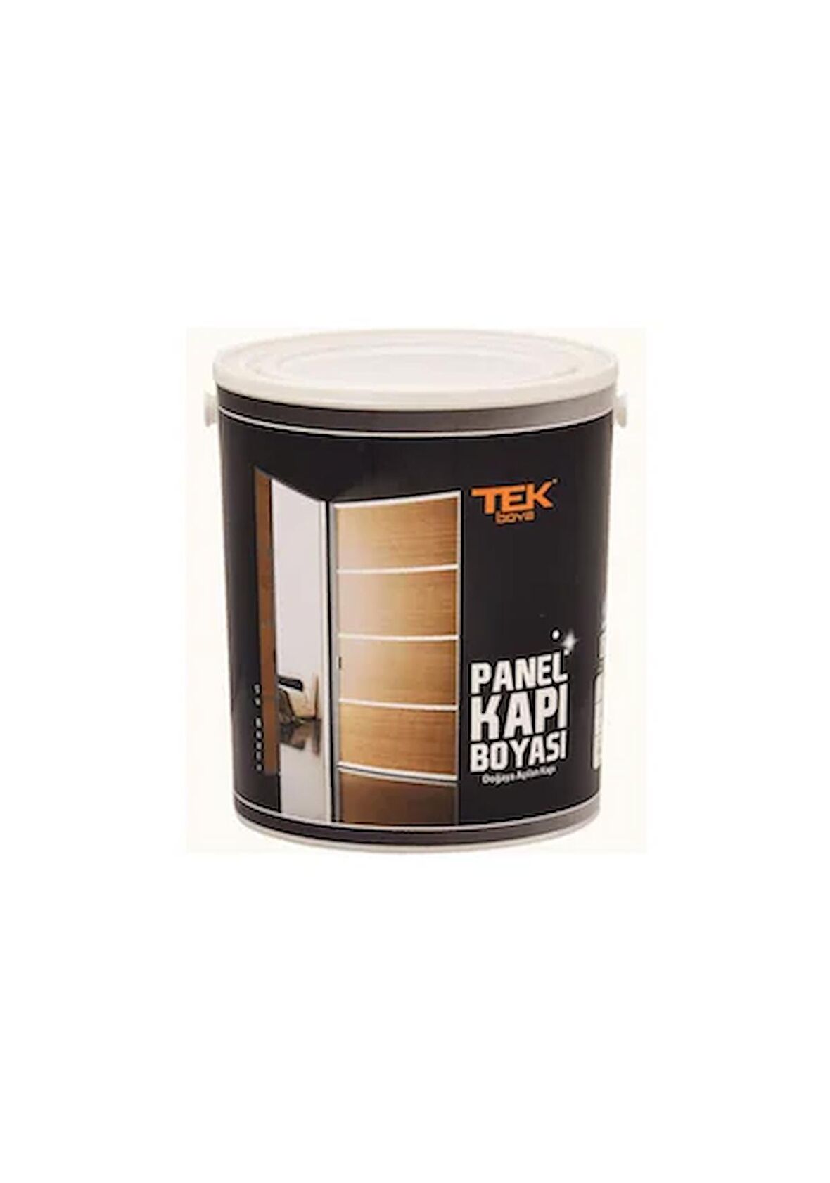 TEK SU BAZLI AMERİKAN PANEL KAPI BOYASI BEYAZ 0,75LT