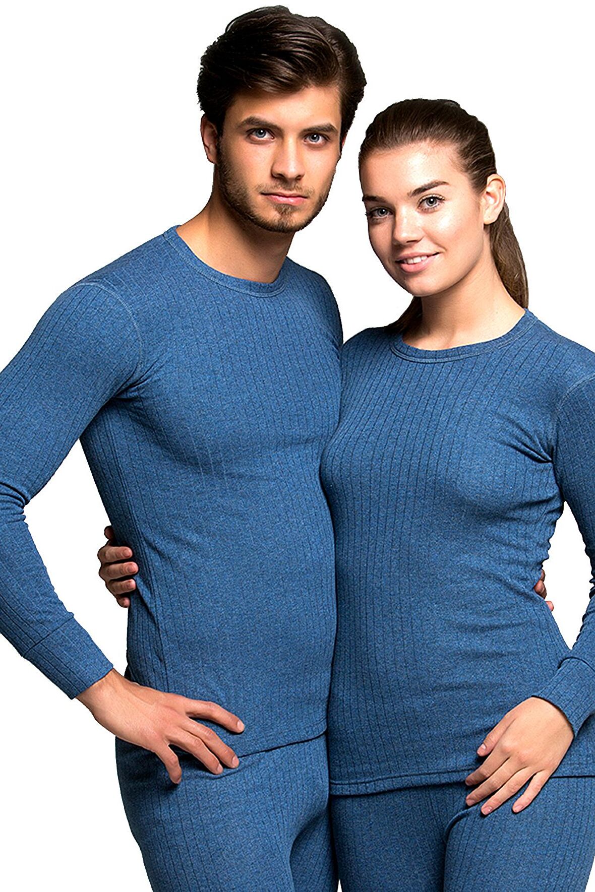 Thermoform Soft Unisex Uzun Kol Fanila LACİVERT