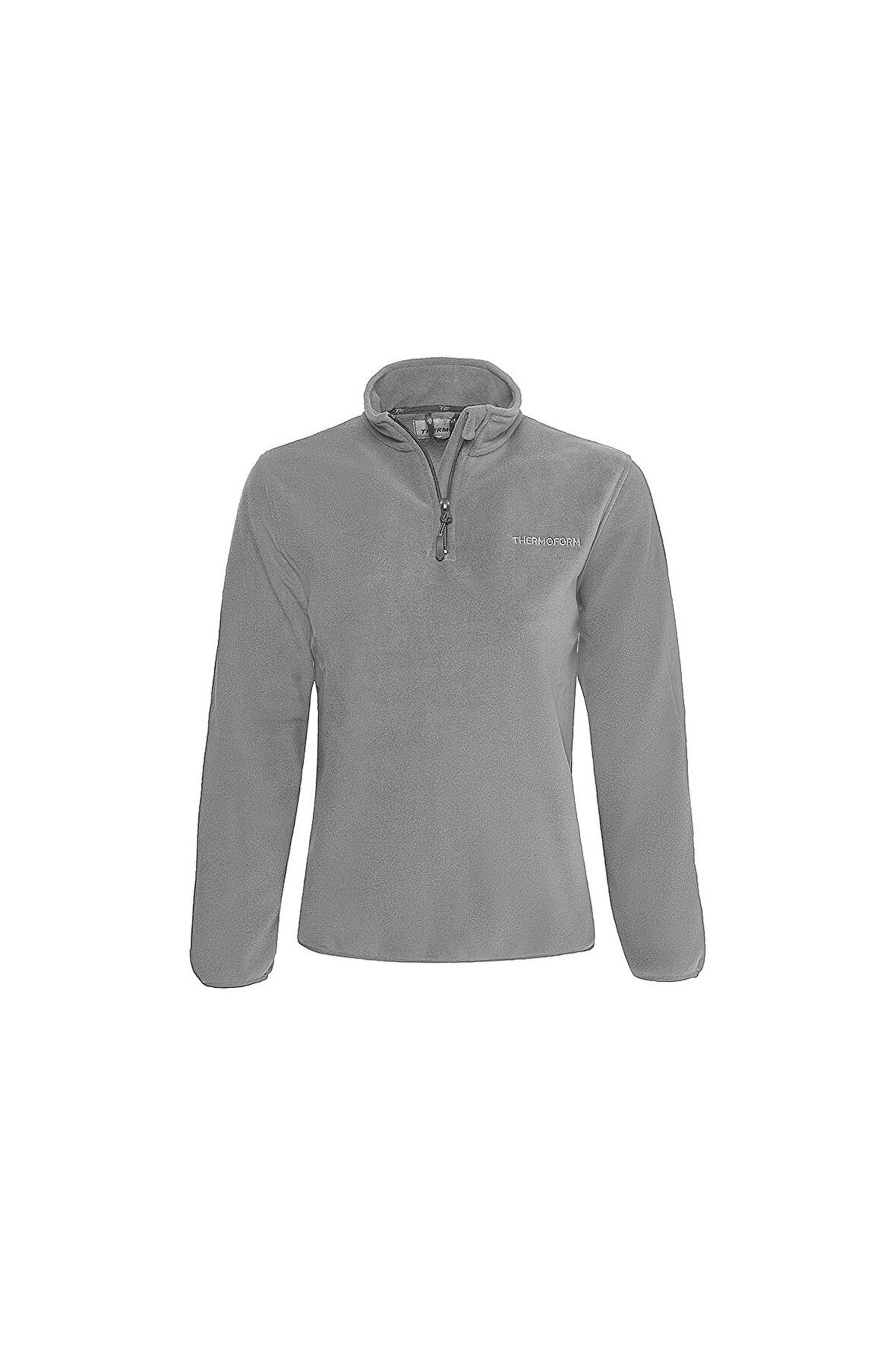 Thermoform Polarline Çocuk 1/4 Fermuar Sweatshirt GRI