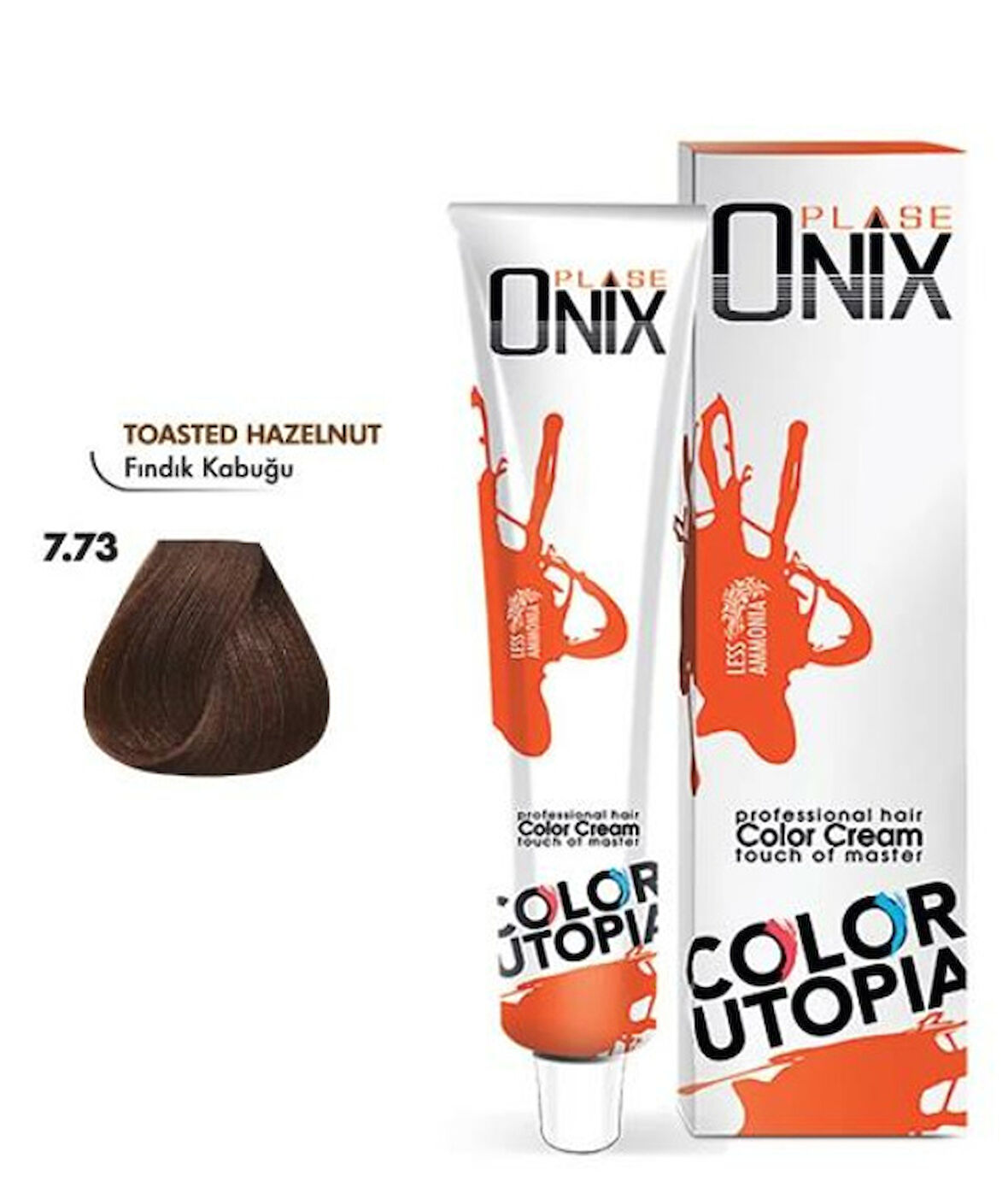 ONİX TÜP SAÇ BOYASI & NO:7/73 FINDIK KABUĞU