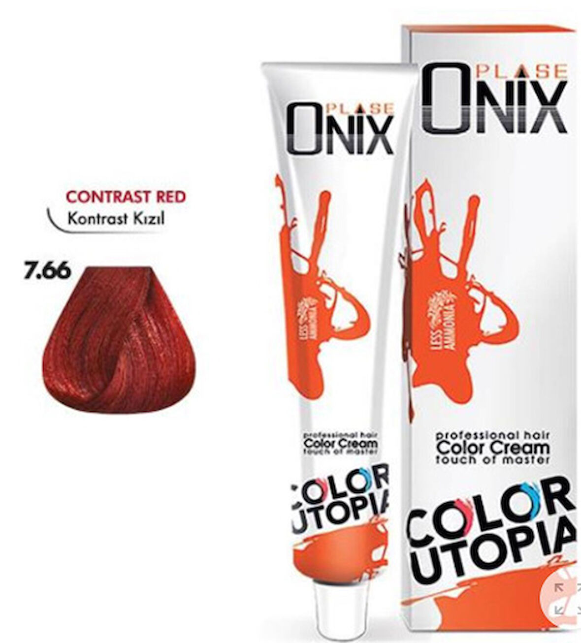 ONİX TÜP SAÇ BOYASI & NO:7/66 KONTRAST KIZIL