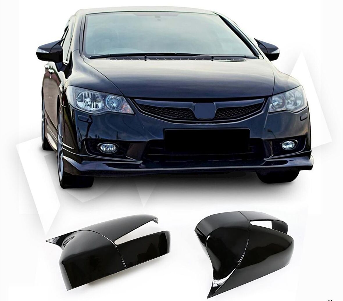 Honda Civic FD6 (2006-2012) Batman Model Yarasa Ayna Kapağı