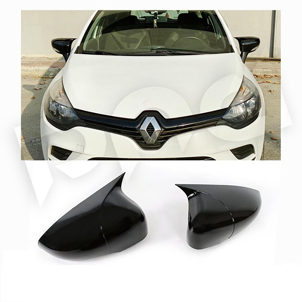 Renault Clio 4 (2012-2019) Batman Model Yarasa Ayna Kapağı