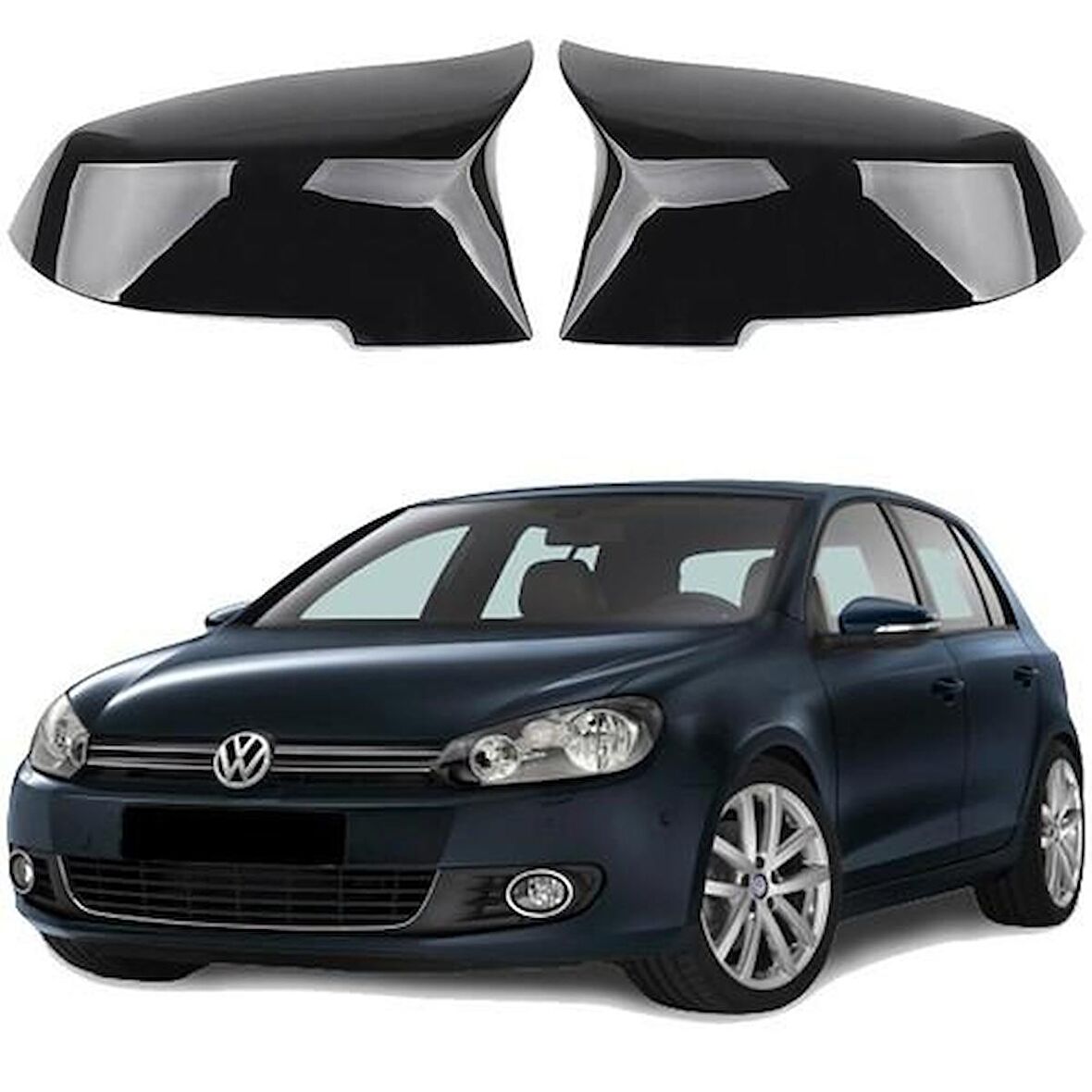 YARASA BATMAN AYNA KAPAĞI VOLKSWAGEN GOLF 6 2008-2012