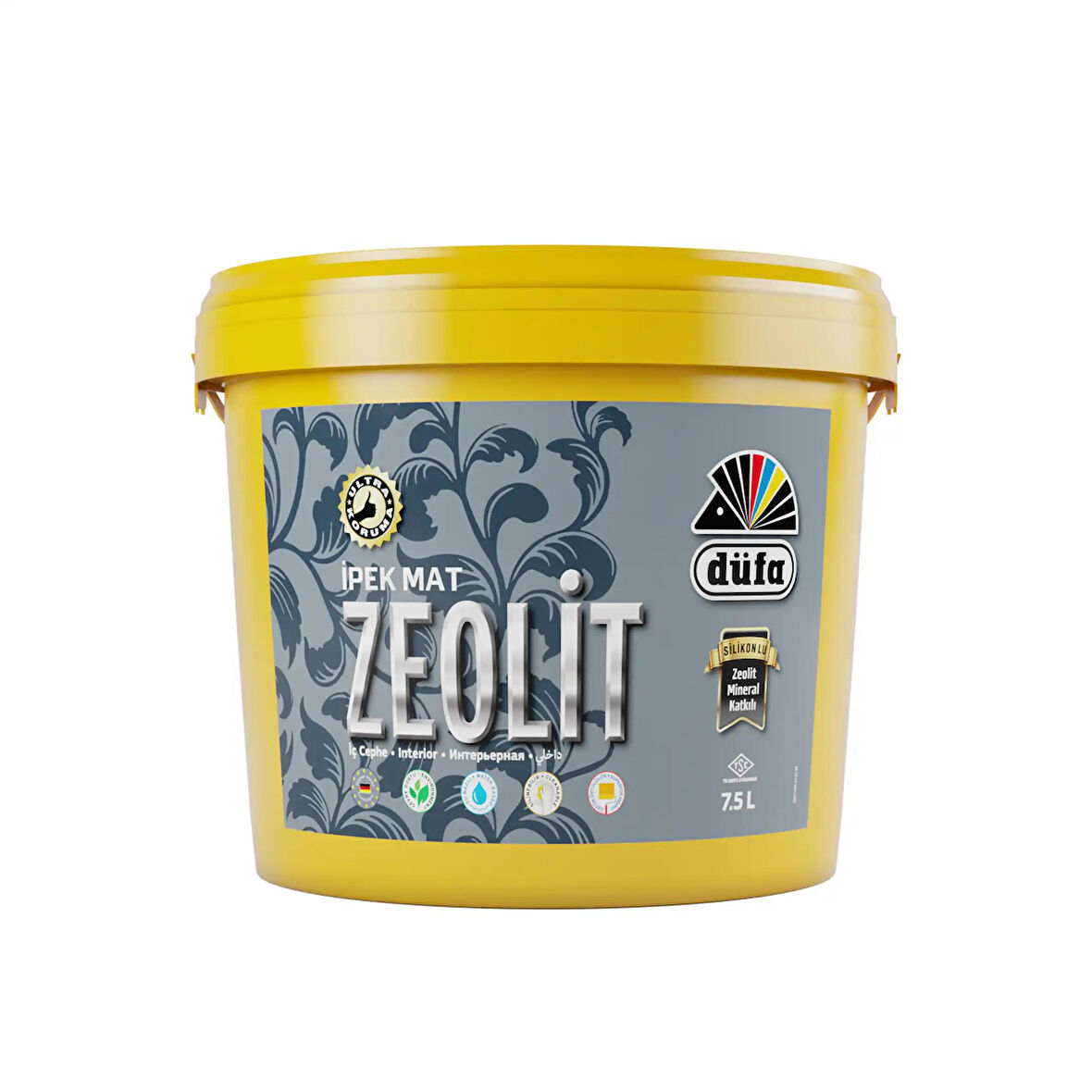 Düfa Zeolit İpek Mat İç Cephe Duvar Boyası 2382 Aperlai 7.5 l