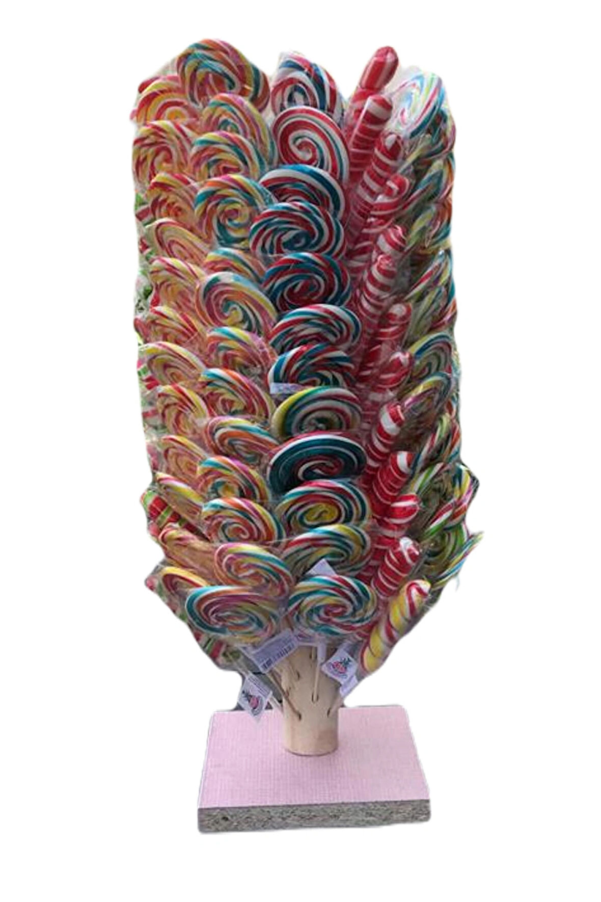 Büyük Yuvarlak Çubuklu Lolipop 30gr Sosyete Şekeri 150 Adet (STANT DAHİLDİR.)