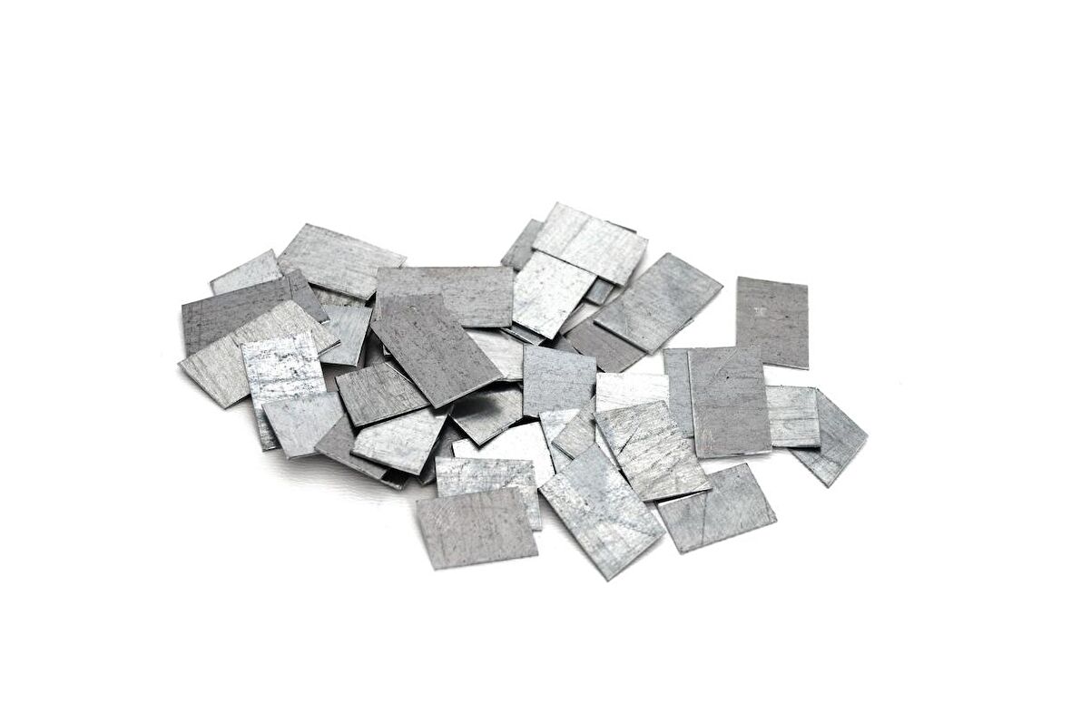 ALÜMİNYUM PARÇALARI (0.5X10X10) 100 GR AMB.