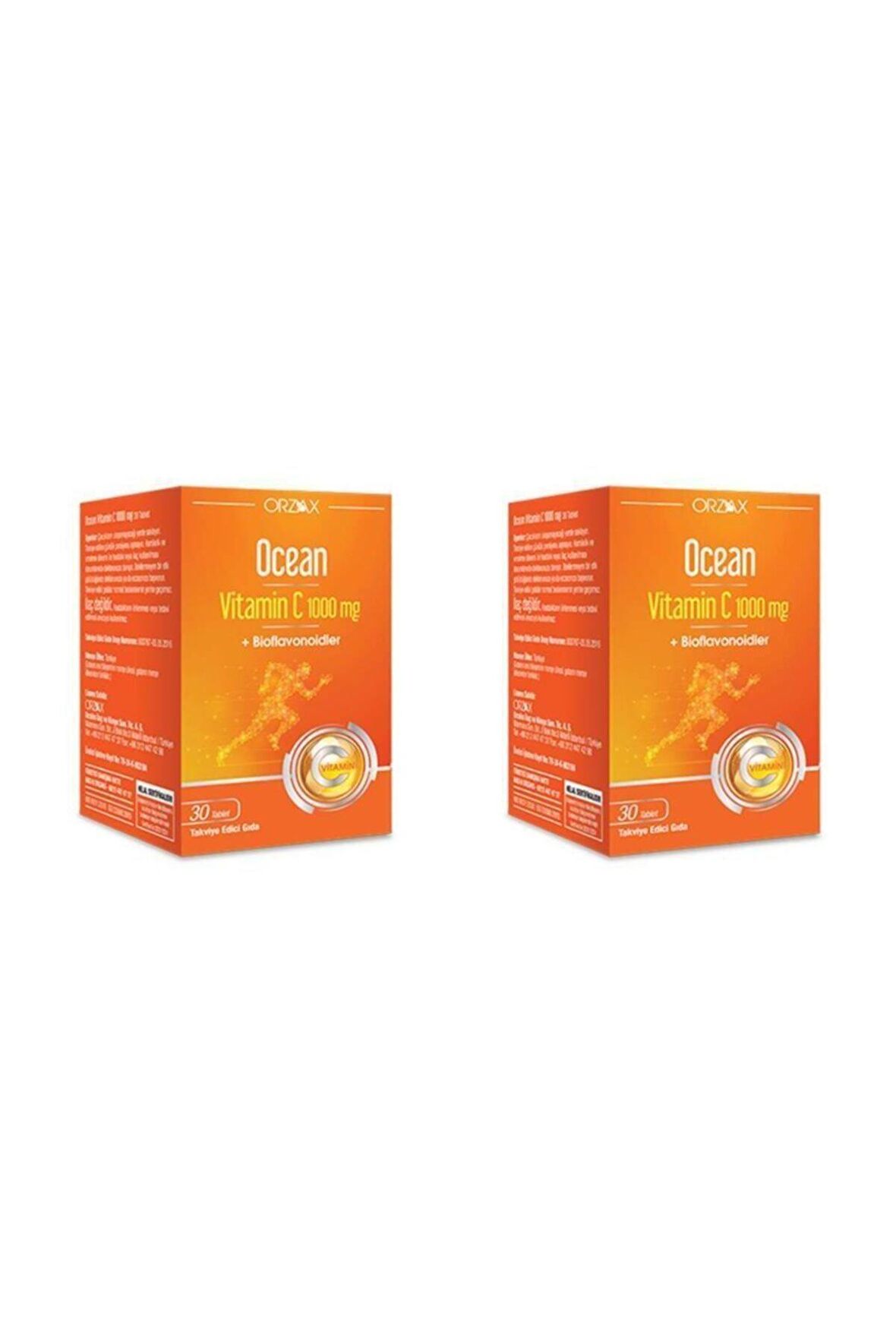 Ocean Vitamin C 1000 mg 30 Tablet 2 Kutu