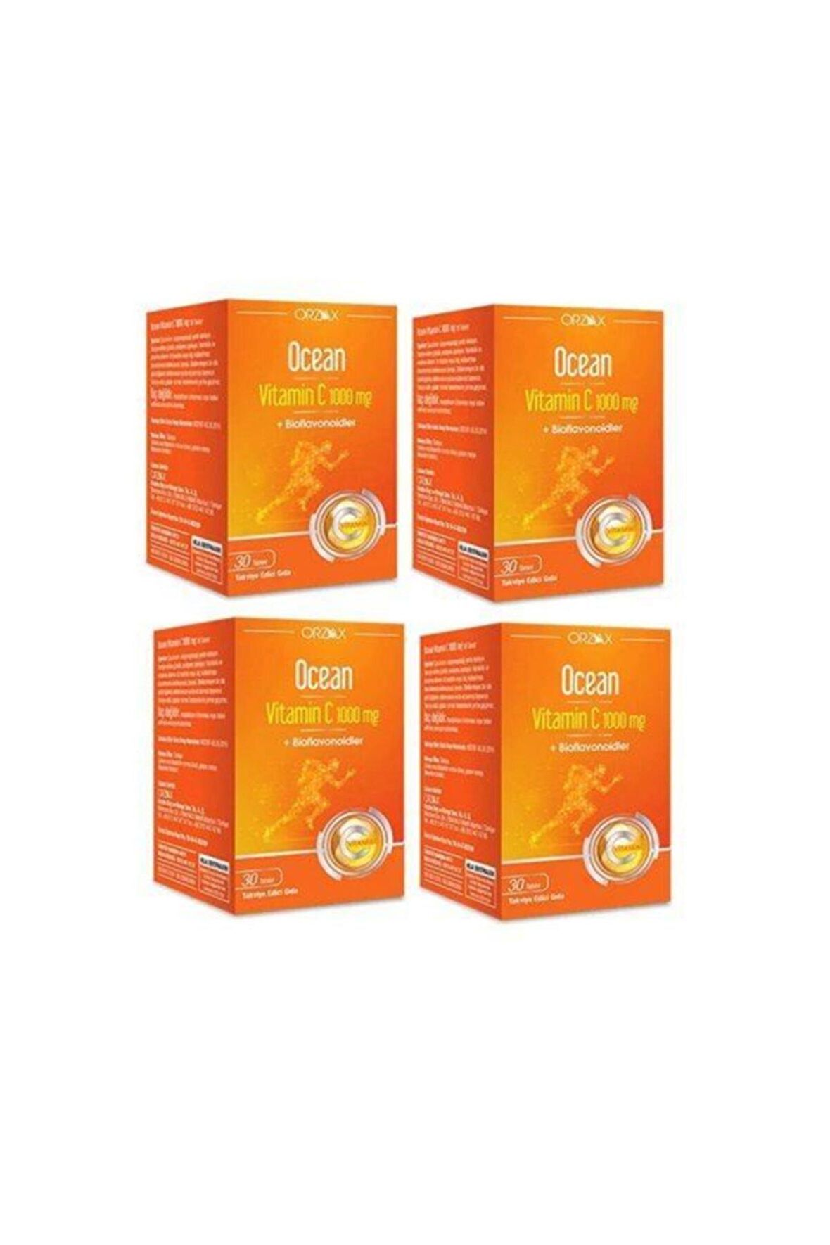 Ocean Vitamin C 1000 Mg 30 Tablet  4 Kutu