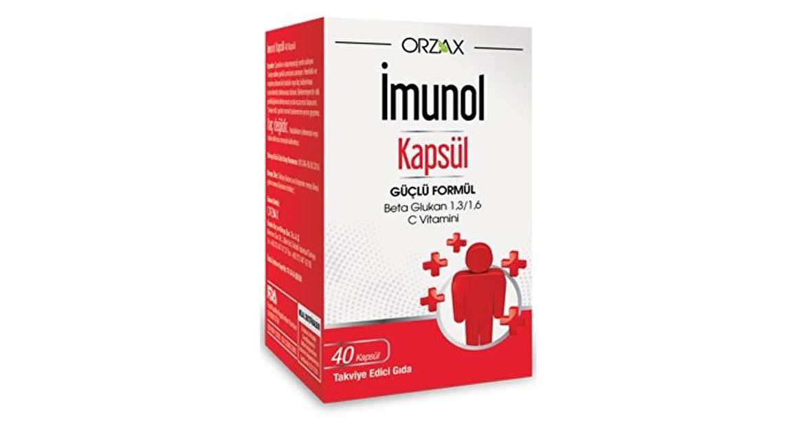 Orzax İmunol 40 Kapsül