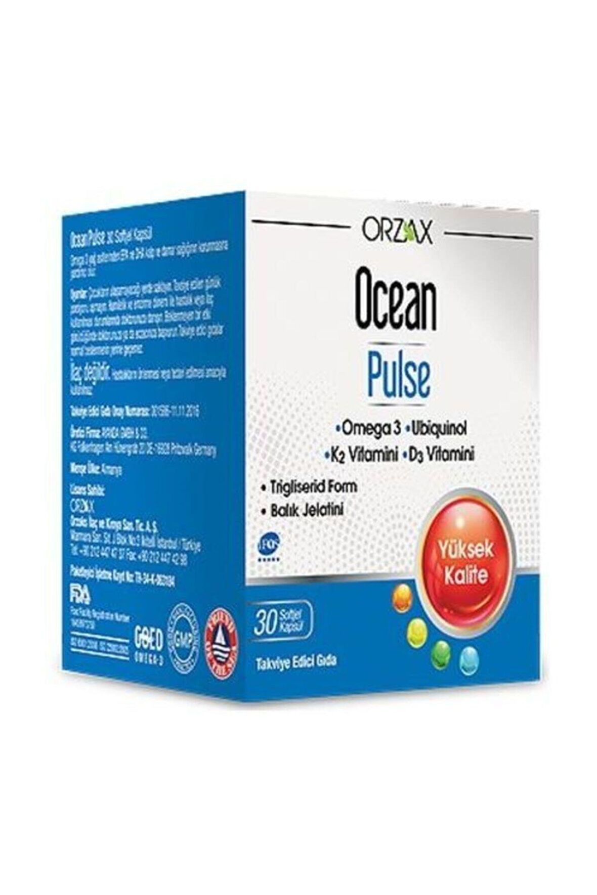 Ocean Pulse Omega 3 30 Kapsül