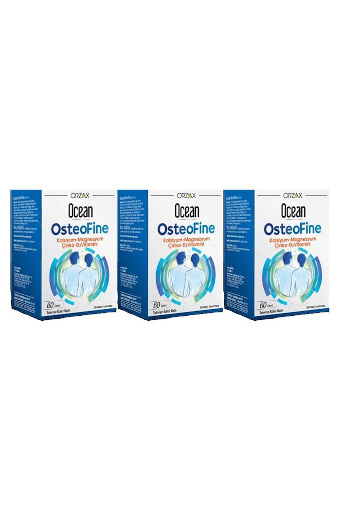 Ocean Osteofine 60 Tablet - 3 ADET - SKT:11/2025