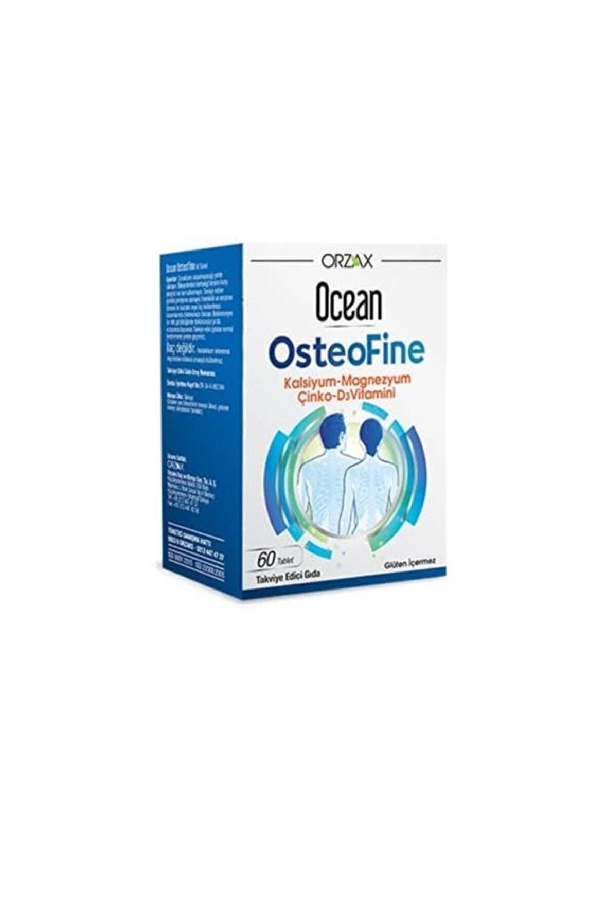 Orzax Ocean OsteoFine Takviye Edici Gıda 60 Tablet