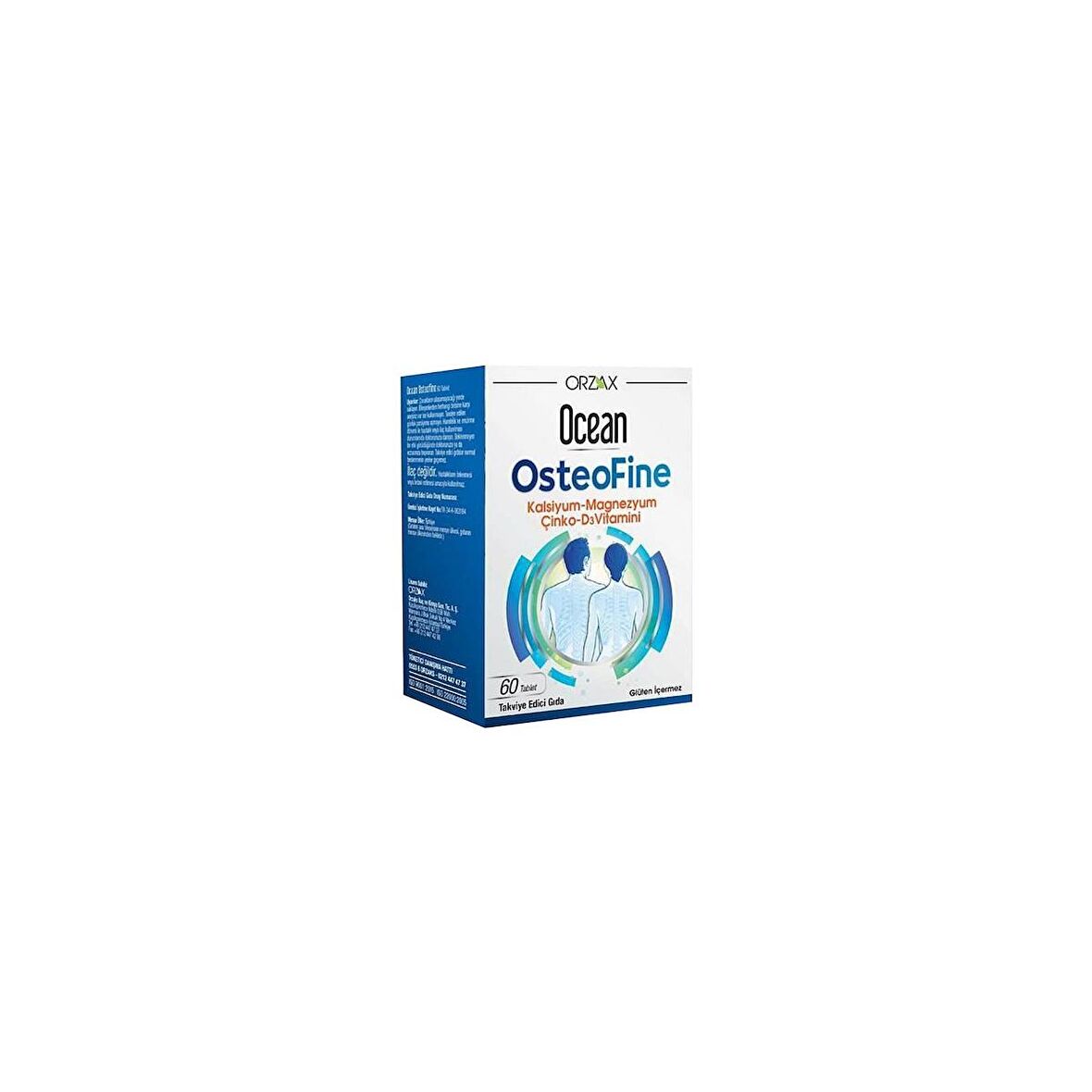 Orzax Ocean Osteofine 60 Tablet - 2 Kutu