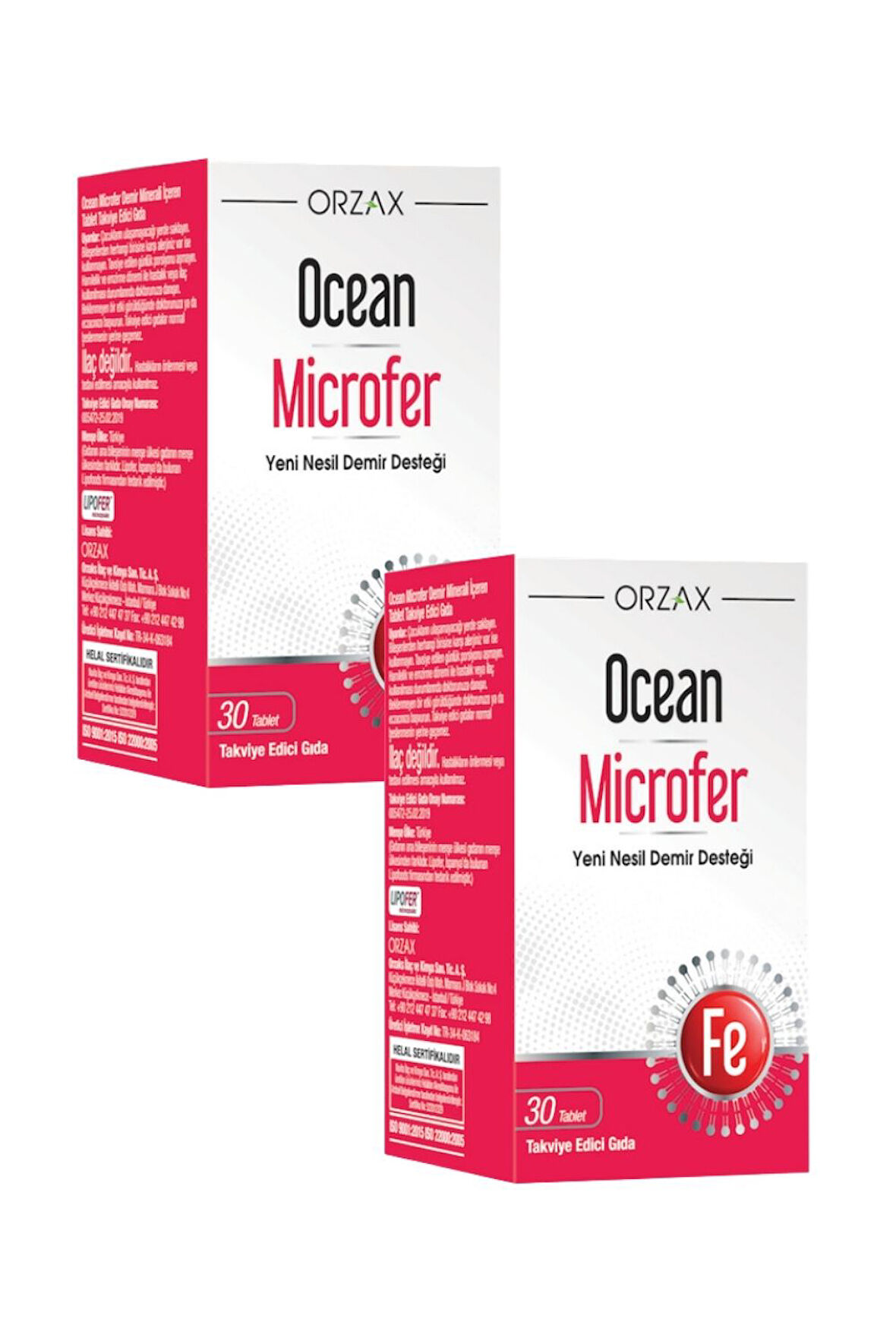 Ocean Microfer 30 Tablet x 2 Adet