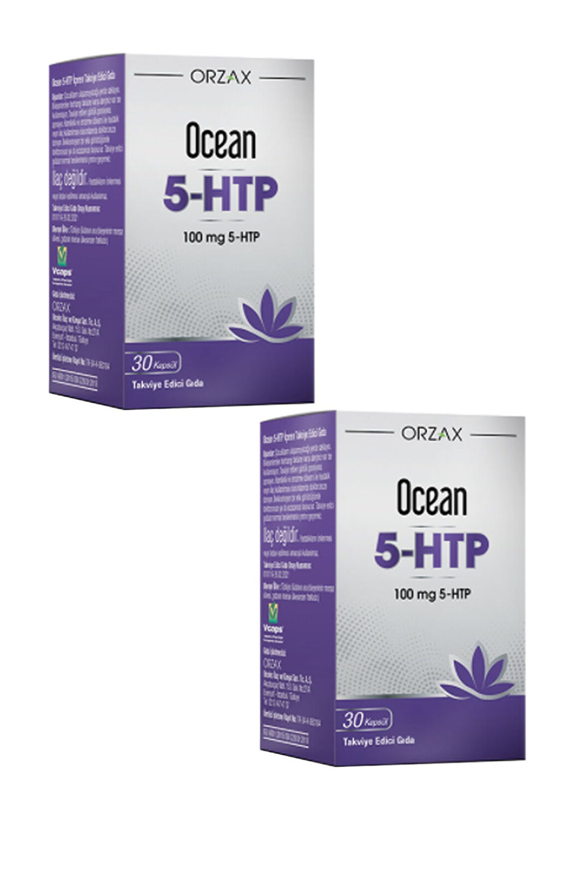 Ocean 5-HTP 30 Kapsül x 2 Adet