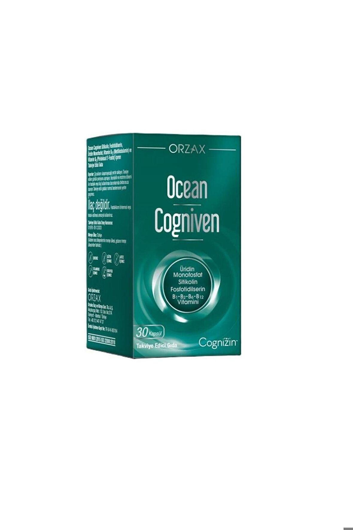 OCEAN Cogniven 30 Kapsül 8697595873755