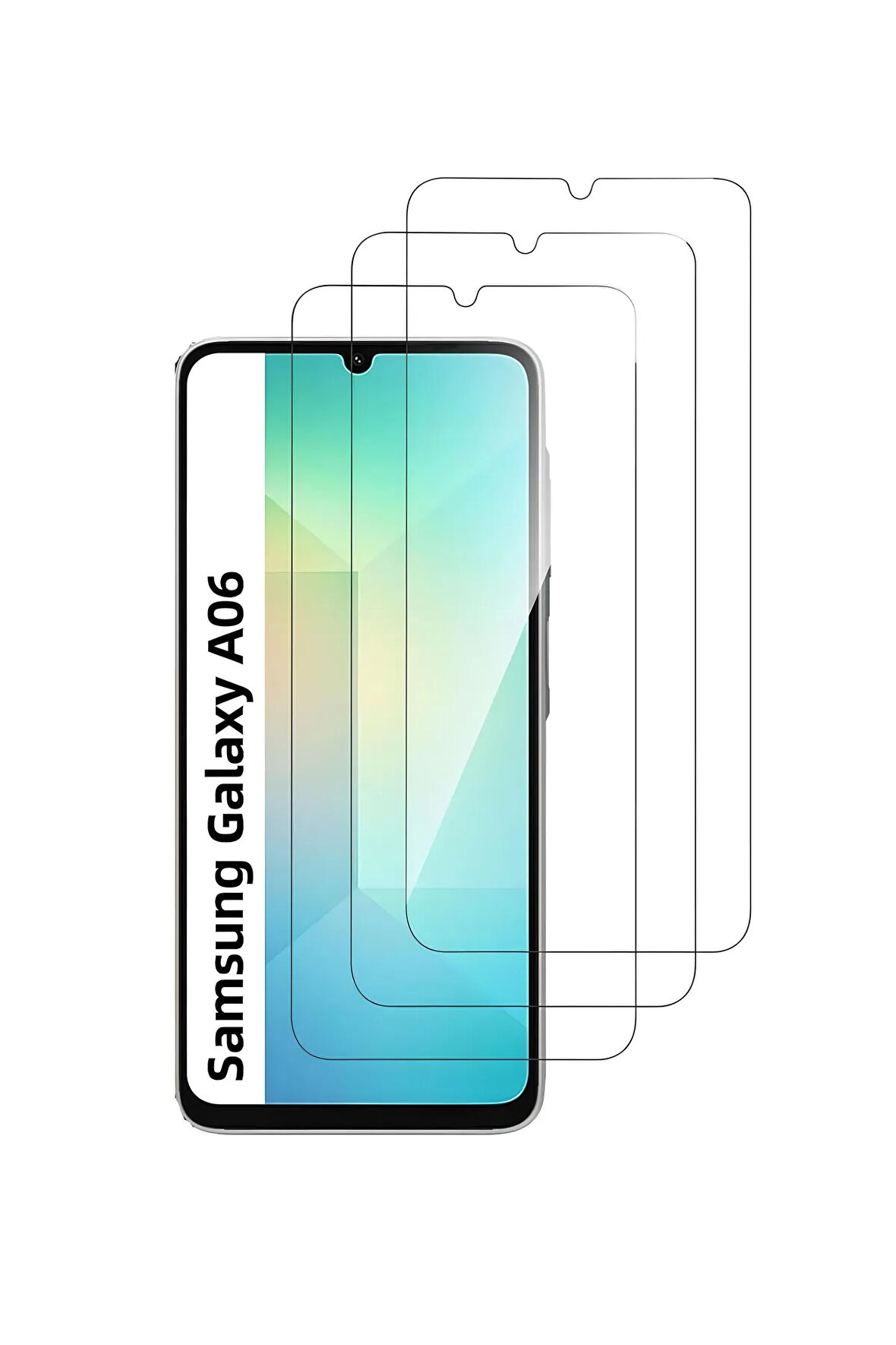 Samsung Galaxy A06 Nano Ekran Koruyucu Kırılmaz Cam - Ince Ve Esnek