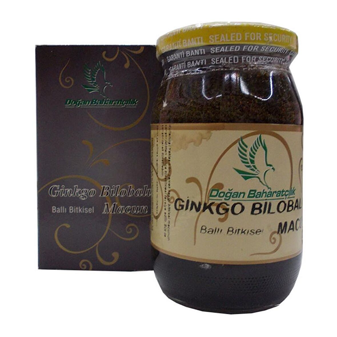 Ginkgo Bilobalı Ballı Bitkisel Karışım Cam Kavanoz 450 Gr