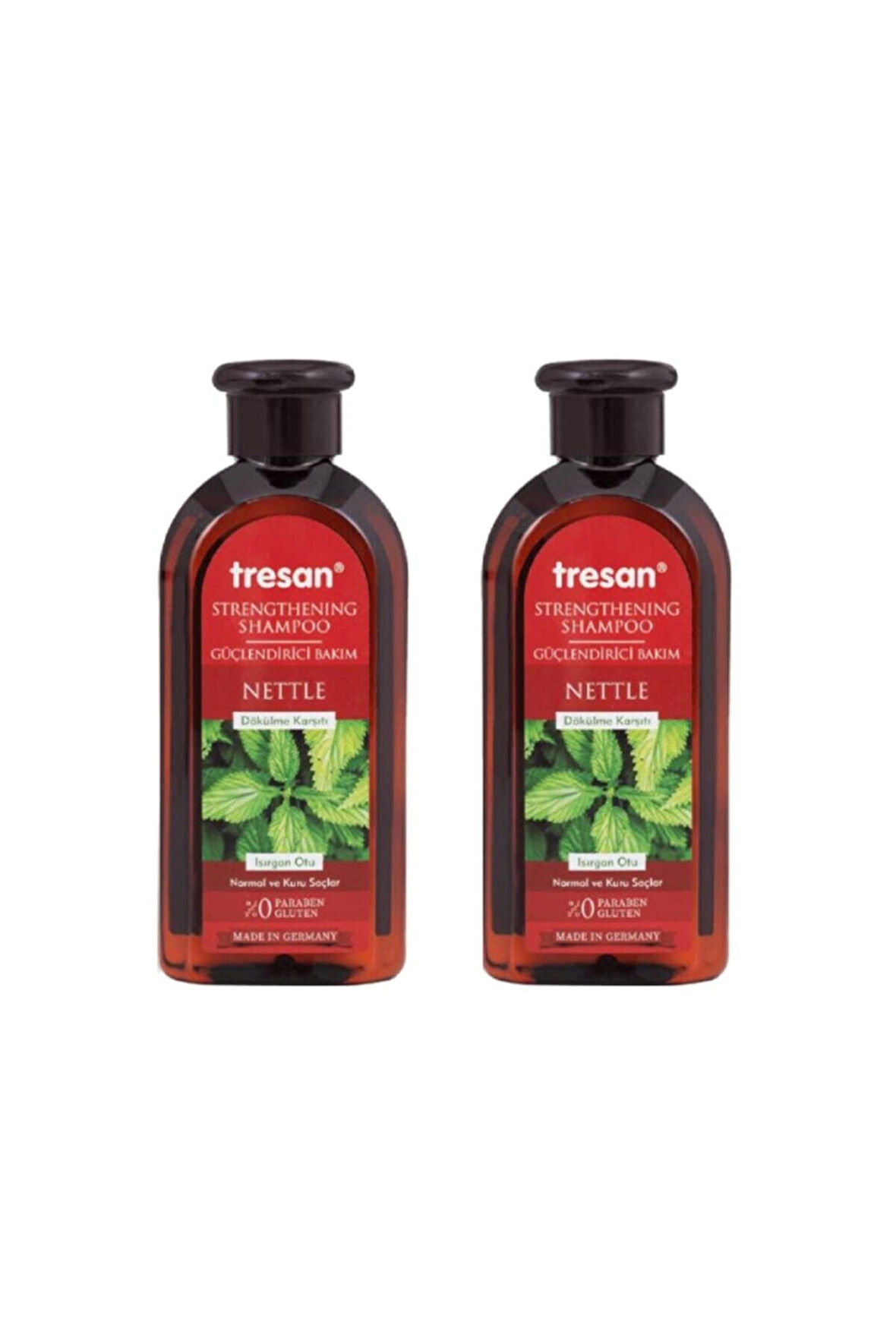Isırgan Otu Güçlendirici Bakım Şampuanı 300 Ml- Kuru Ve Normal - Yeni-2 Adet