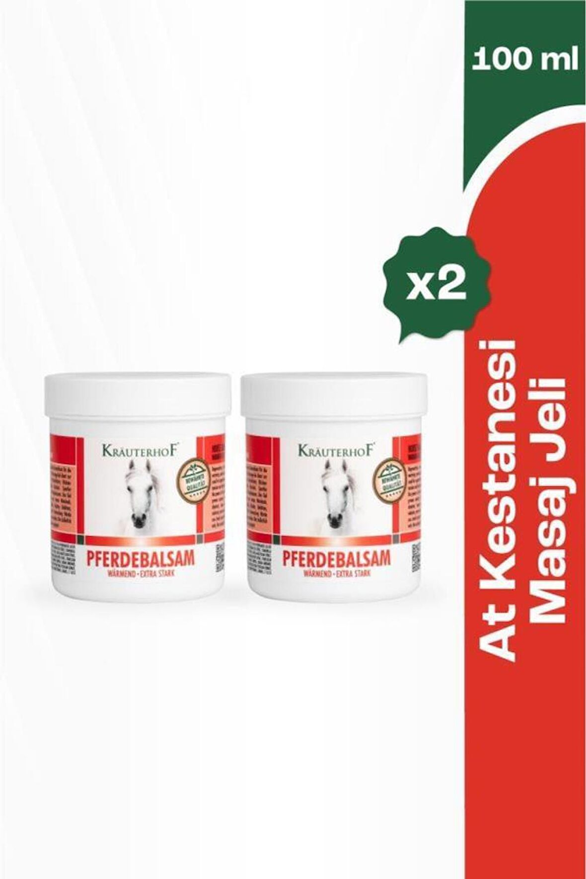 Krauterhof At Kestanesi Masaj Jeli 100 ml 2 Adet