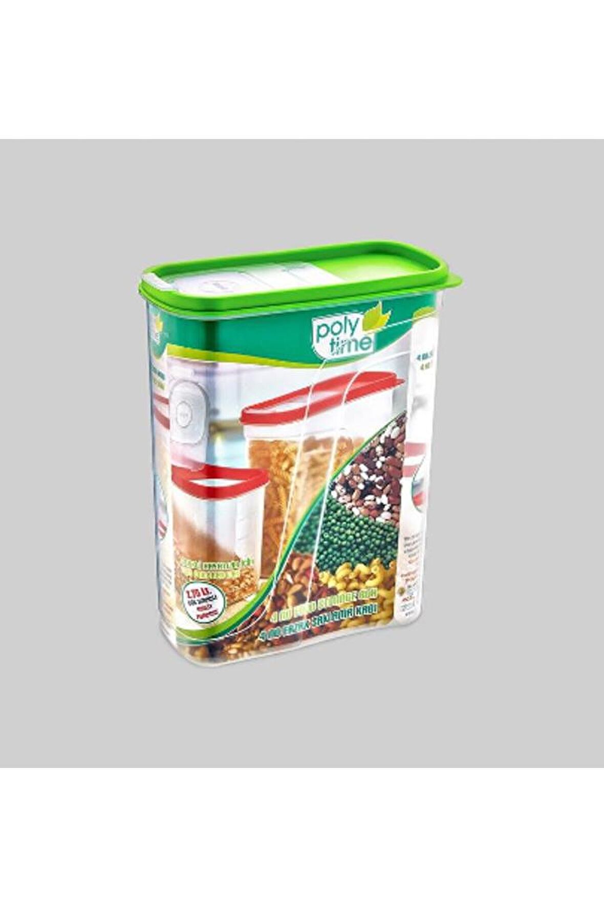 4 No Erzak Saklama Kabı 2,75 LT