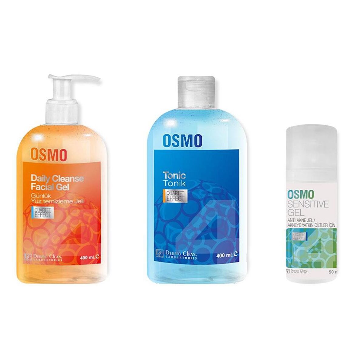 Dermo Clean Osmo Sivilce ve Akne Serisi 3'lü Set