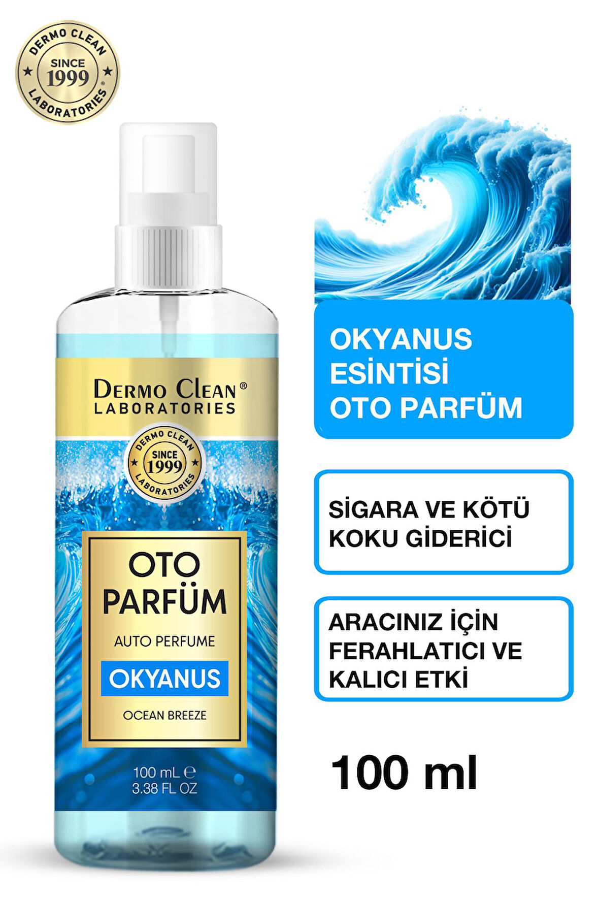 DERMO CLEAN OTO PARFÜM OKYANUS 100 ML