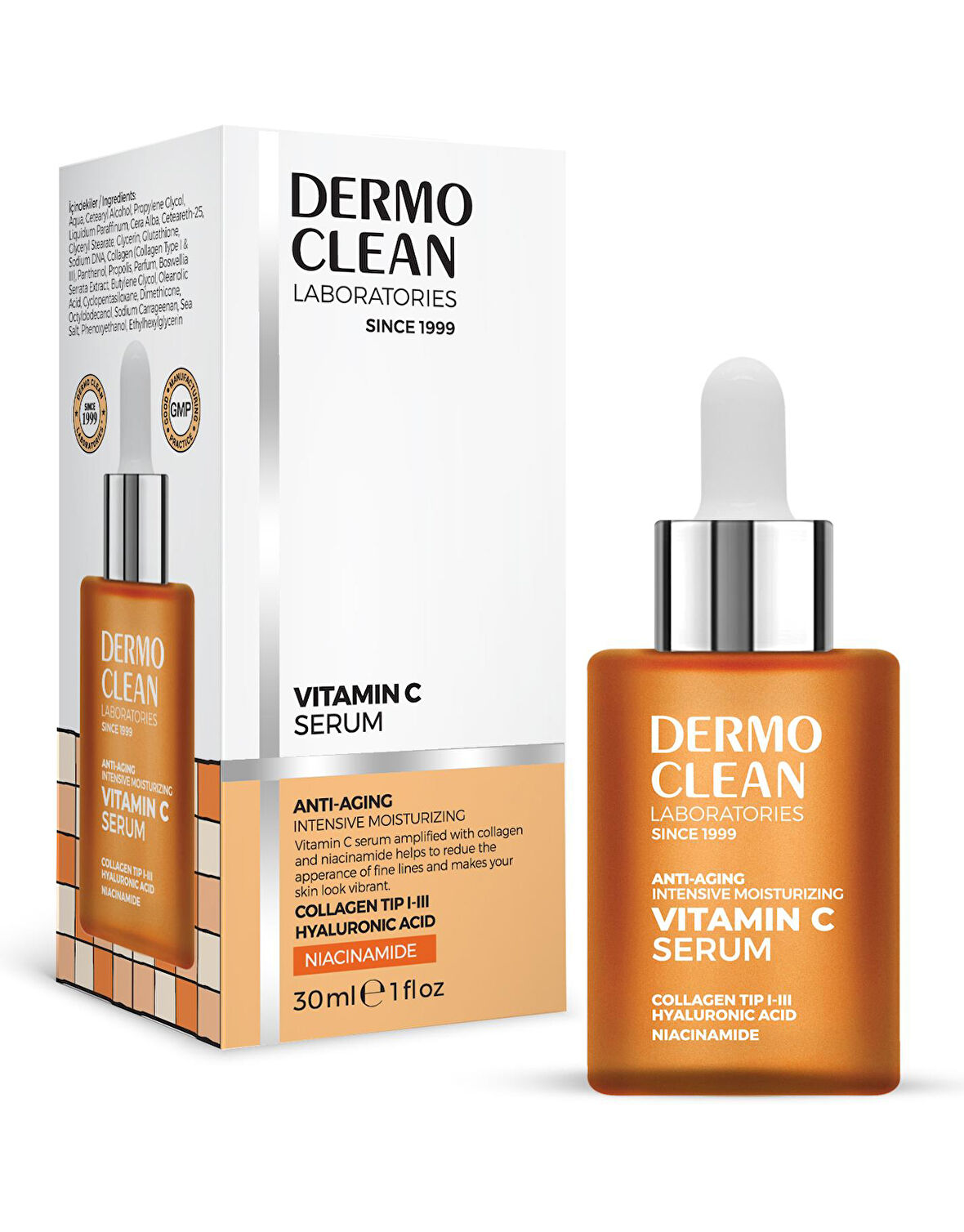 DERMO CLEAN ANTI AGING VİTAMİN C SERUM 30 ML