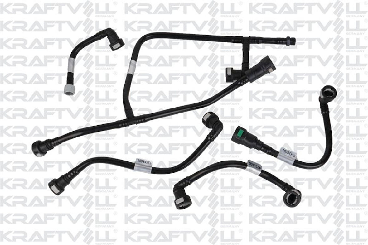 Man Truck Yakıt Hortumu (set) (0600109-115-116-117-118) Man Tga 00> Tgx-Tgs 06> D2066 D2676   Euro 5 - Kraftvoll 10034555