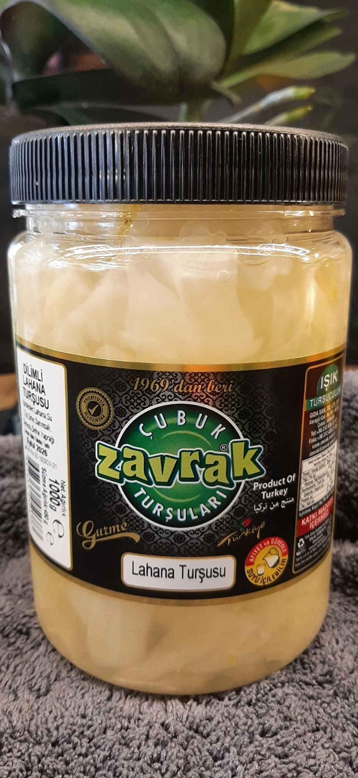 Zavrak Lahana Turşusu 1 kg