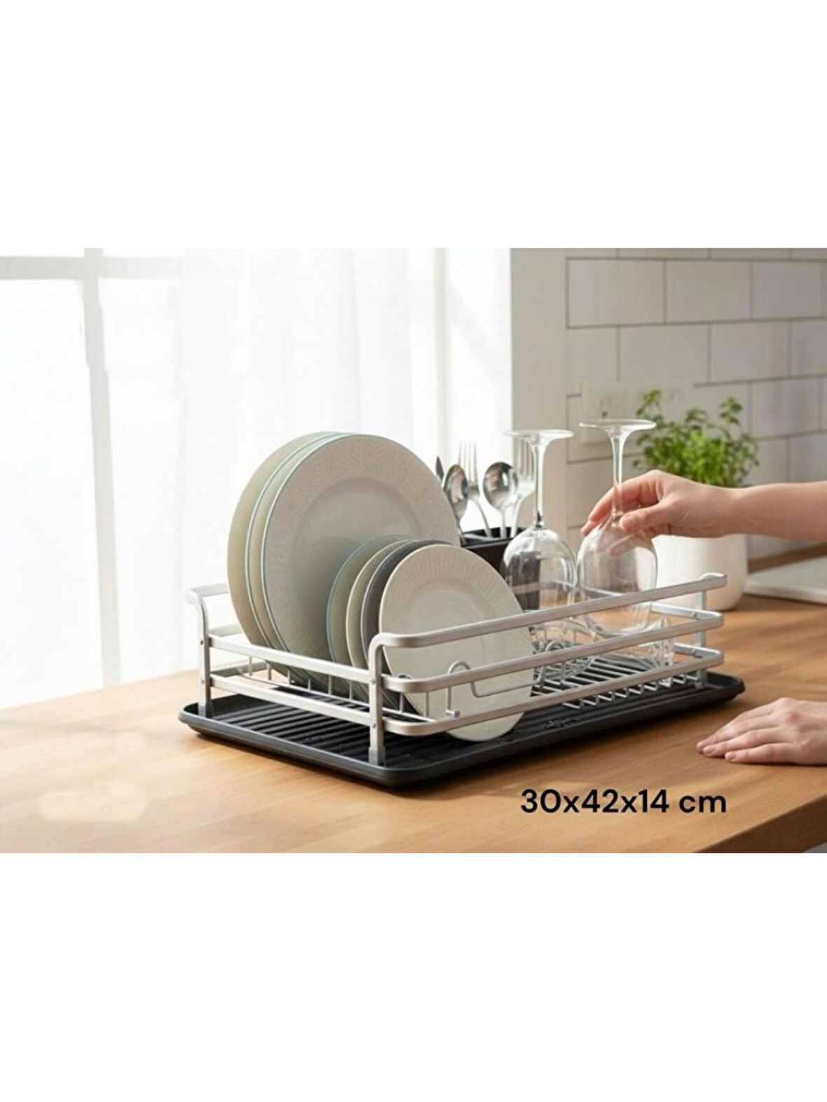 Gönül GNL 4868 Alüminyum Bulaşıklık 30x42x14 cm