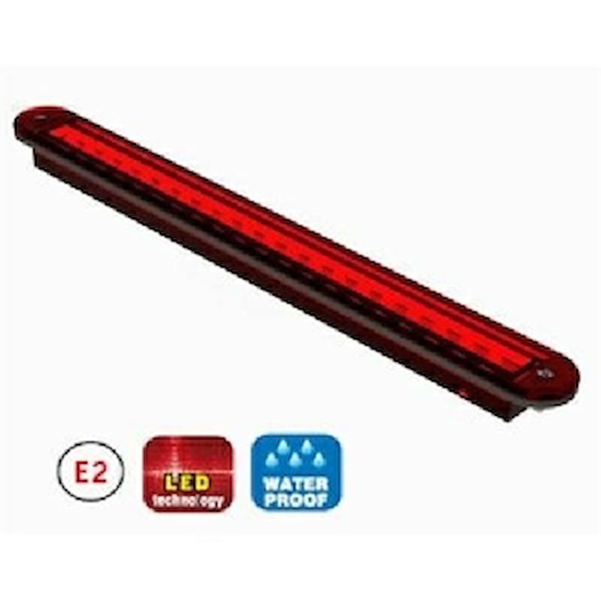 Unıversal 3.stop Lambası-12v 20 Ledli E Onaylı Su Geçirmez - Sanel-S3a12