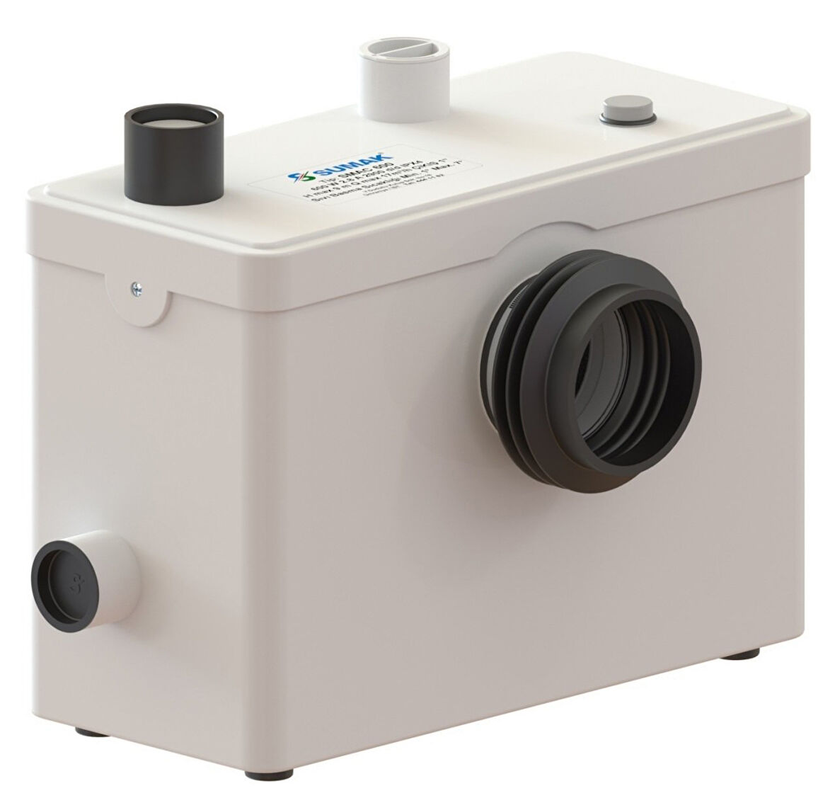 Sumak SMAC 600 Tahliye Pompası WC Öğütücülü Bıçaklı 600W
