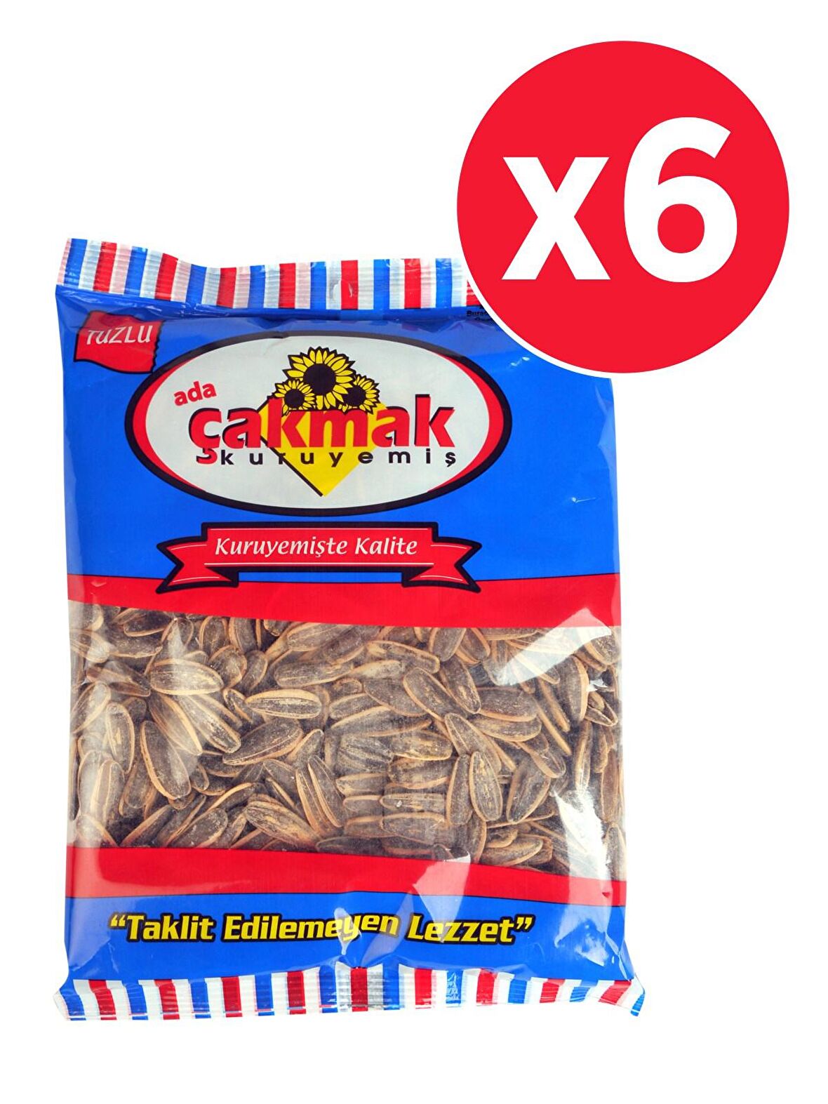 Çakmak Kavrulmuş Tuzlu Ay Çekirdeği 6x250 gr 