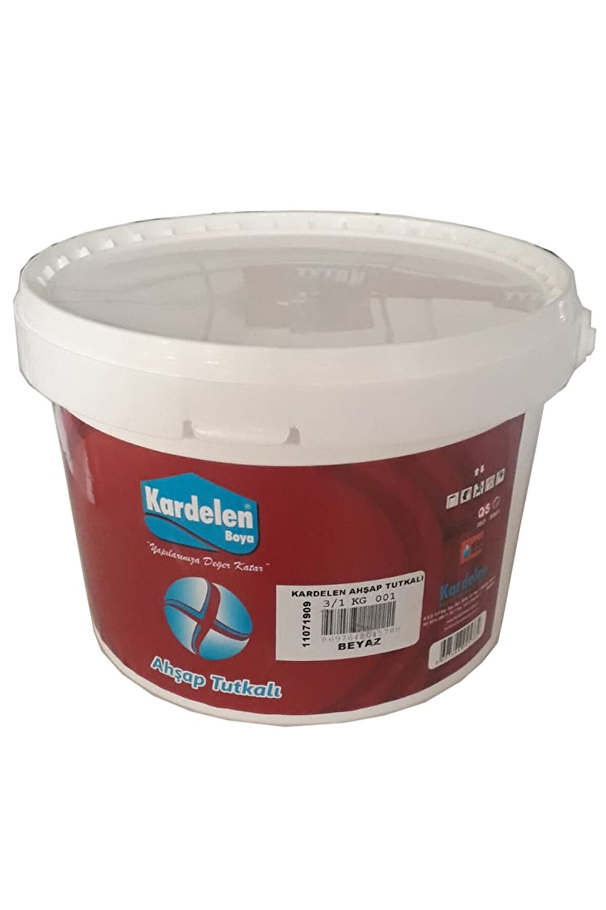 Kardelen 3kg Beyaz Ahşap Tutkalı