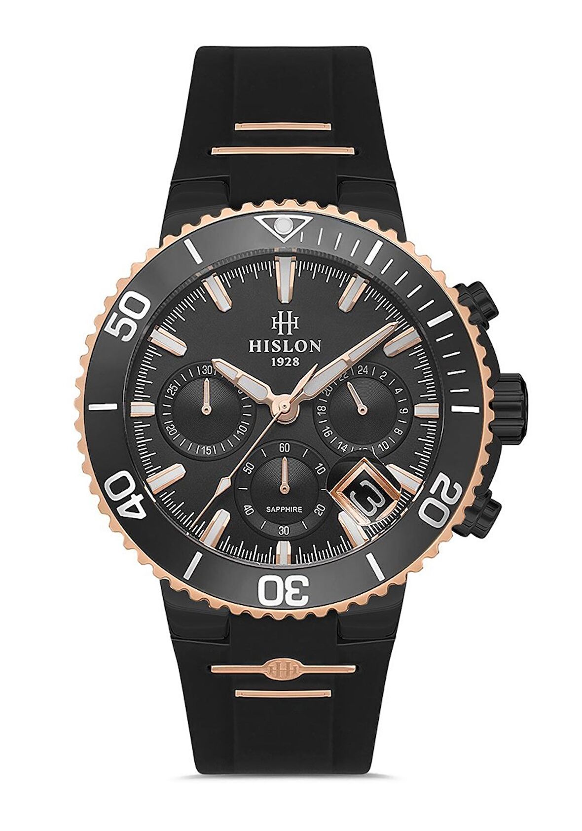 Hislon Men's Masterwork MS147T-04BR Erkek Kol Saati