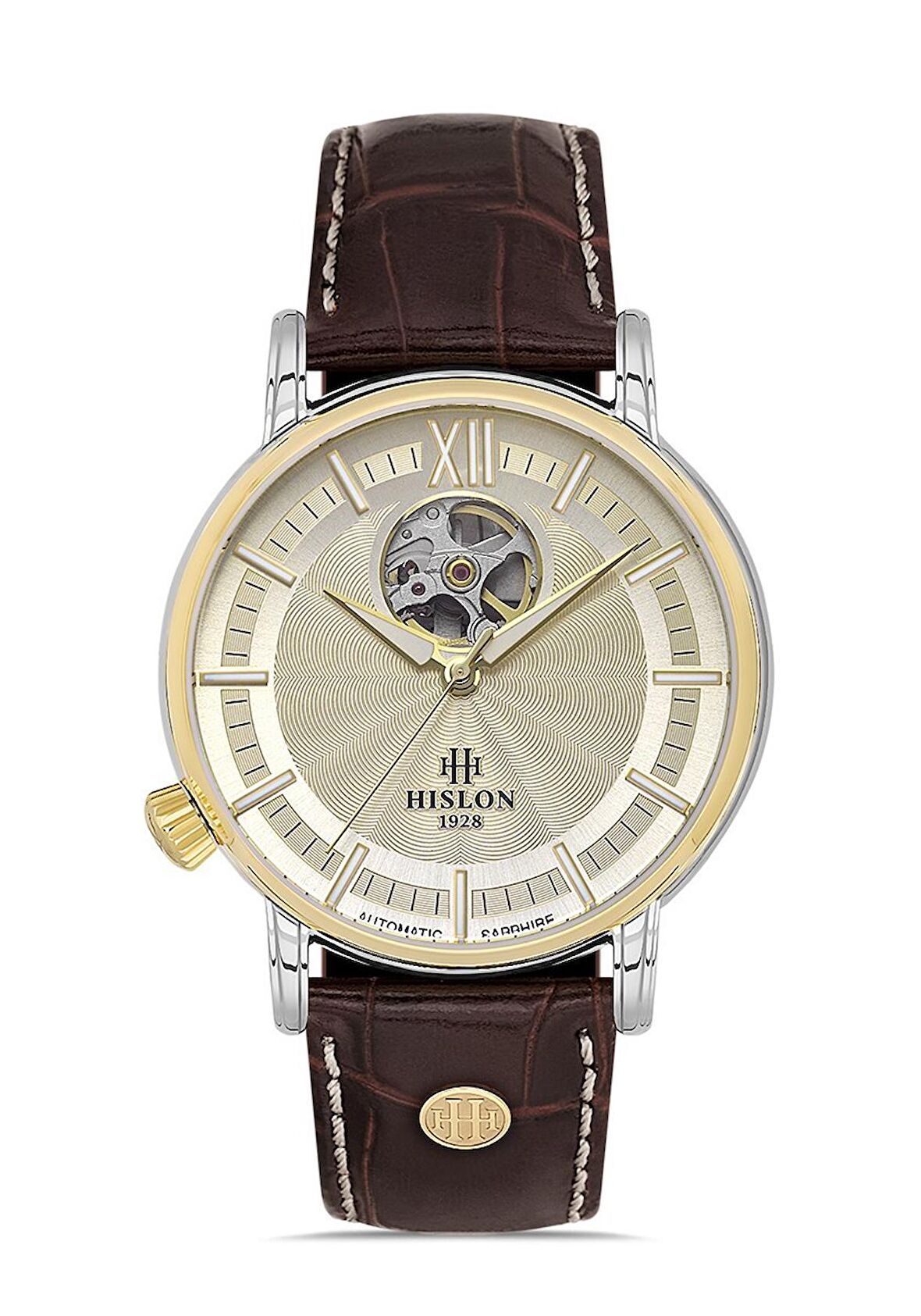 Hislon Men's Solid SD140T-08KG Erkek Kol Saati
