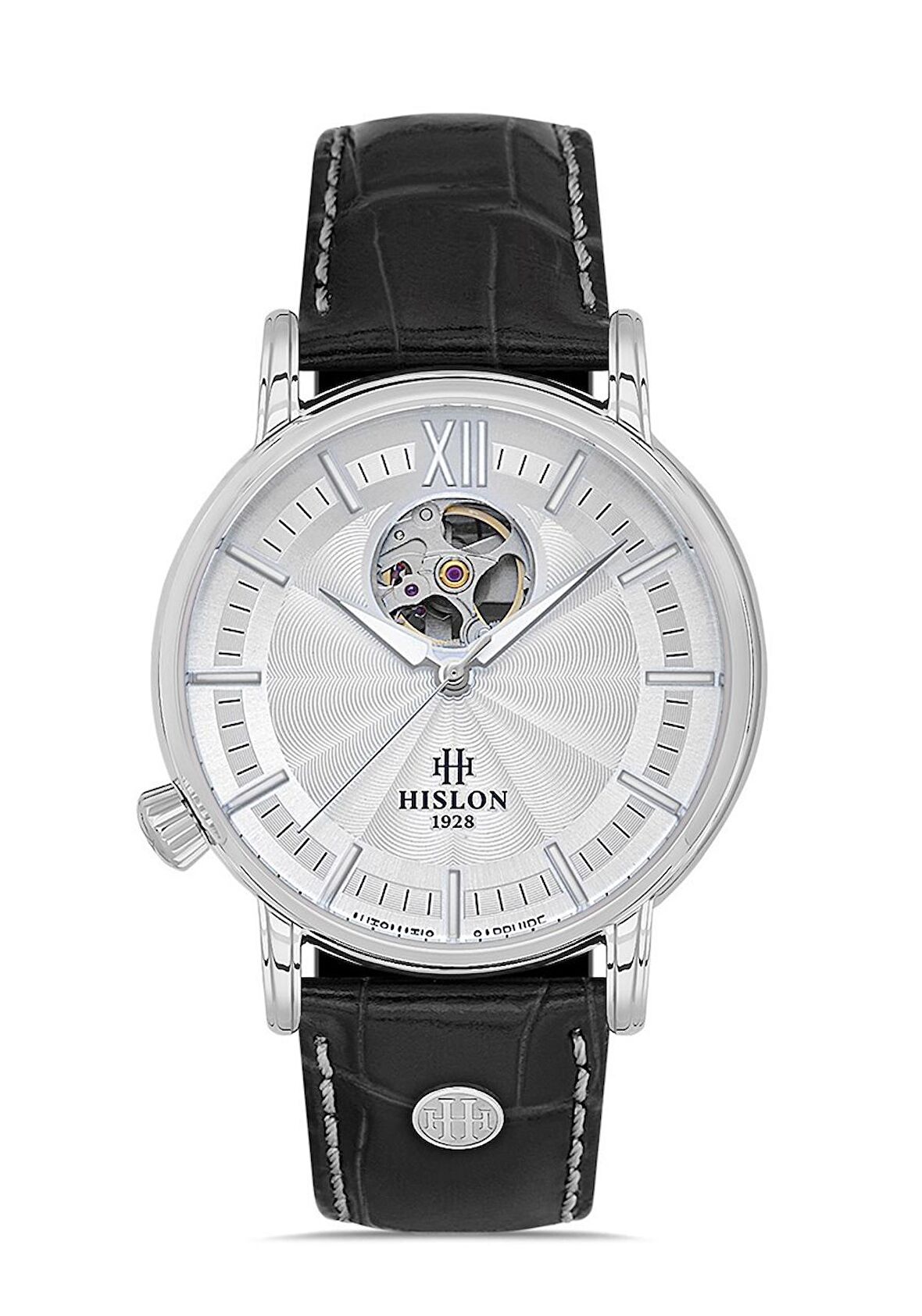 Hislon Men's Solid SD140S-02BS Erkek Kol Saati	
