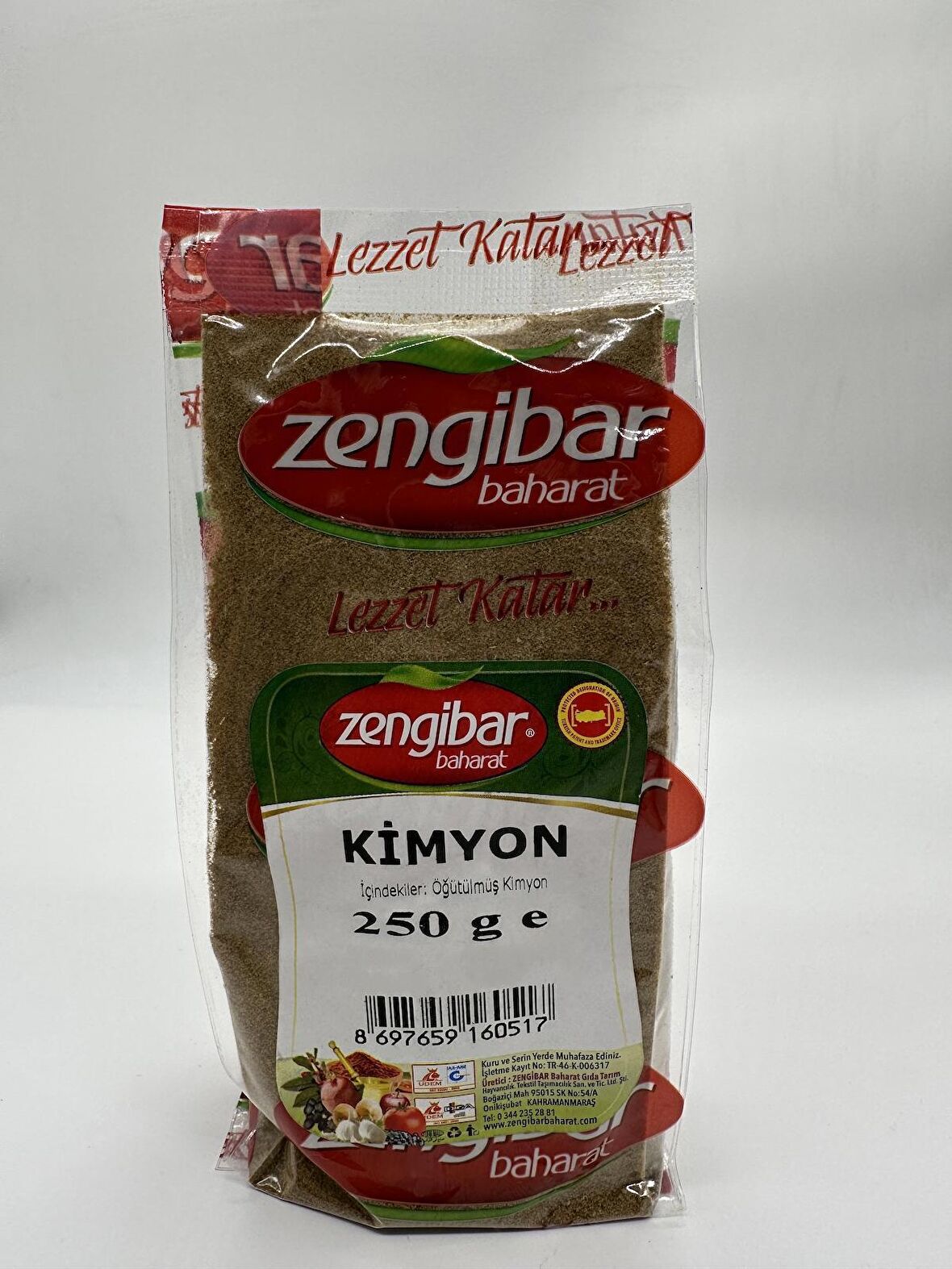 Zengibar Kimyon (Öğütülmüş) 250 gr