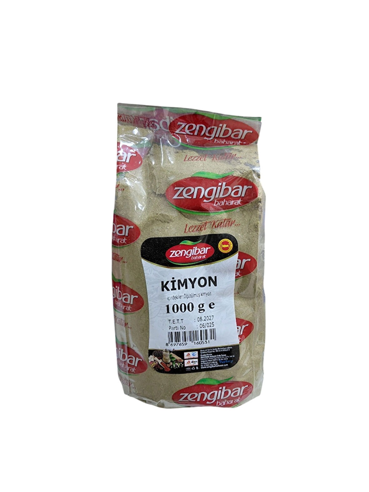 ZENGİBAR KİMYON 1000 GR