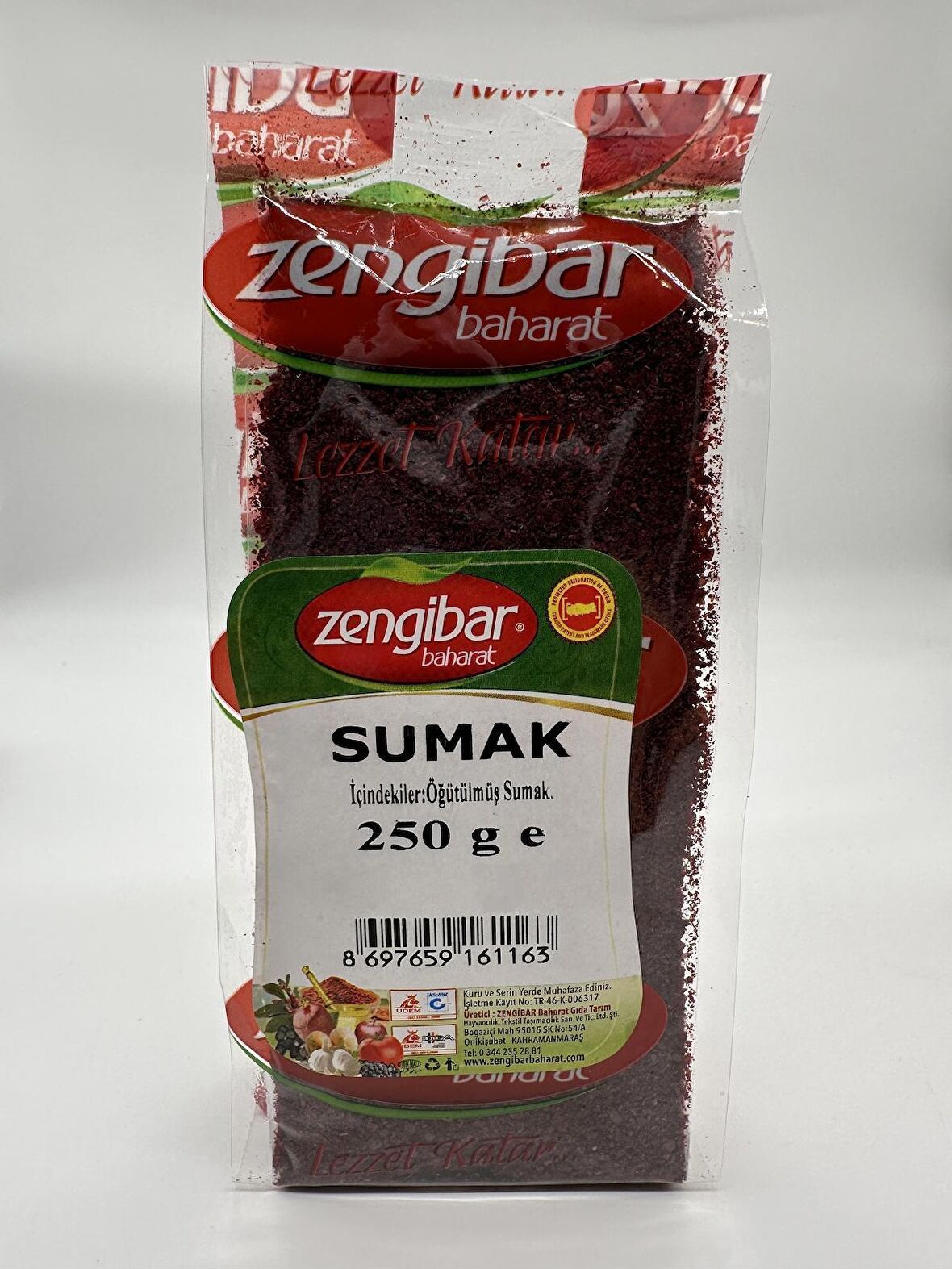 Zengibar Sumak (Öğütülmüş) 250 gr