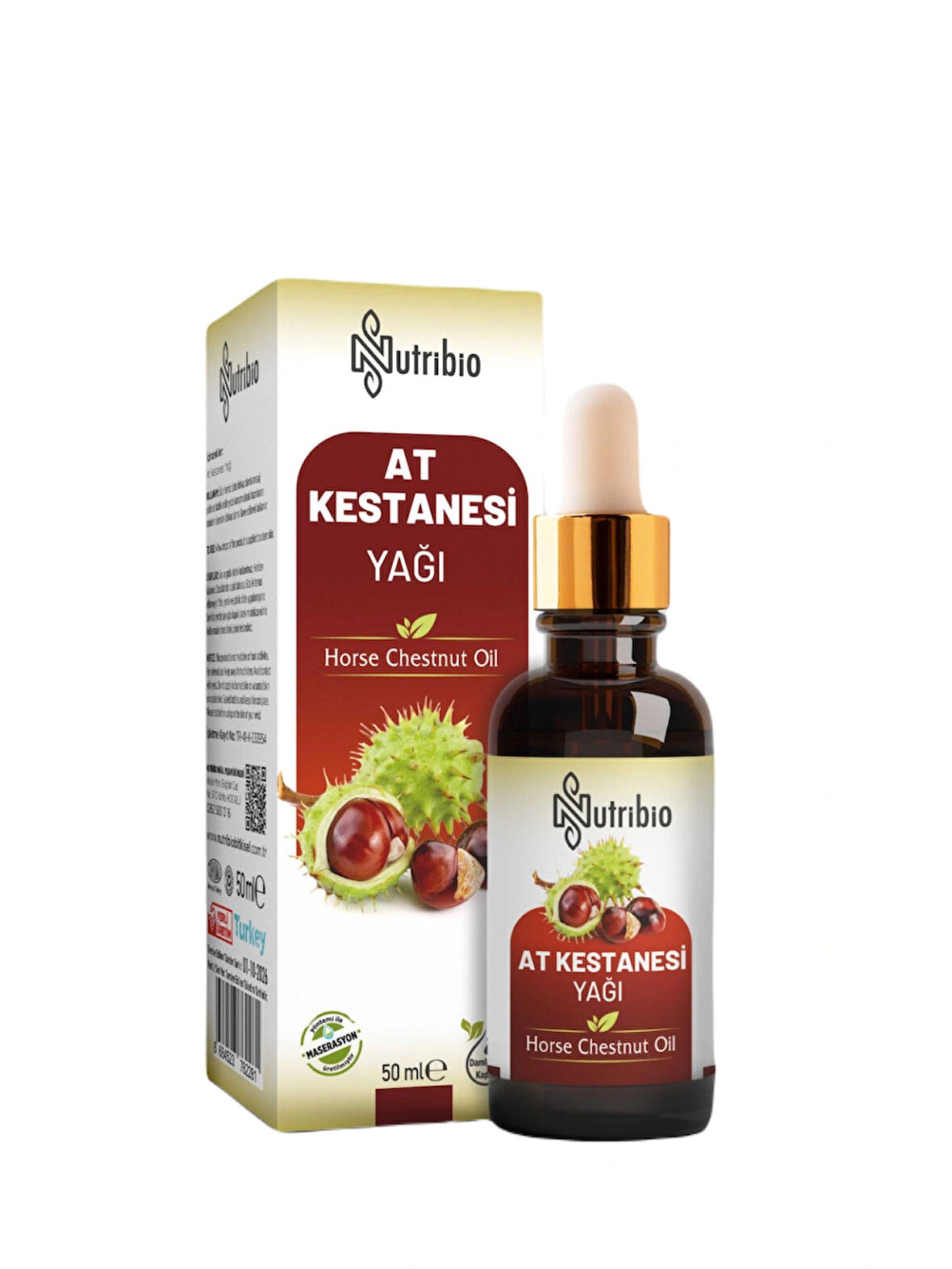 Nutribio At Kestanesi Yağı 50 ML