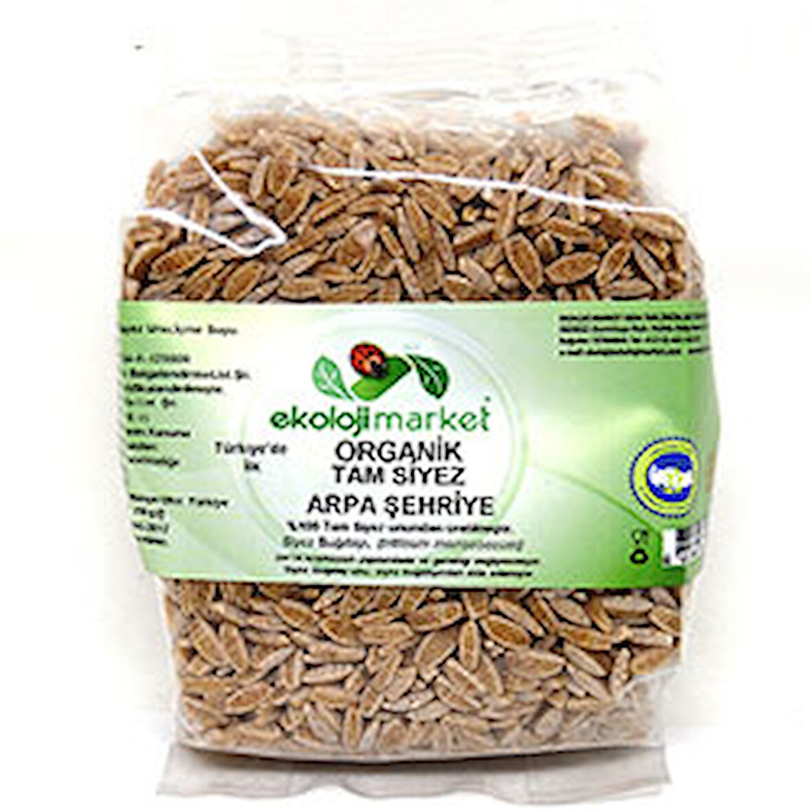 Organik Tam Siyez Arpa Şehriye  250 gr