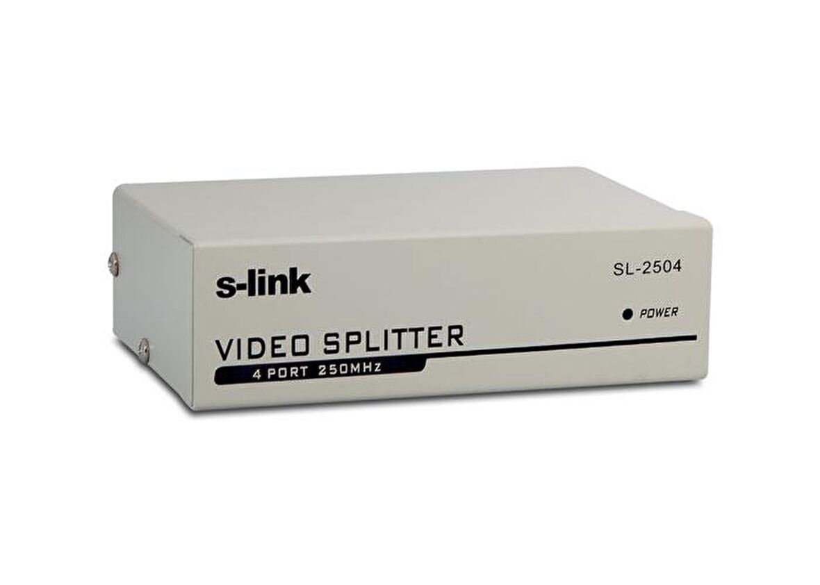 S-LINK SL-2504 4'LÜ  EKRAN (VGA) COKLAYICI 250Mhz