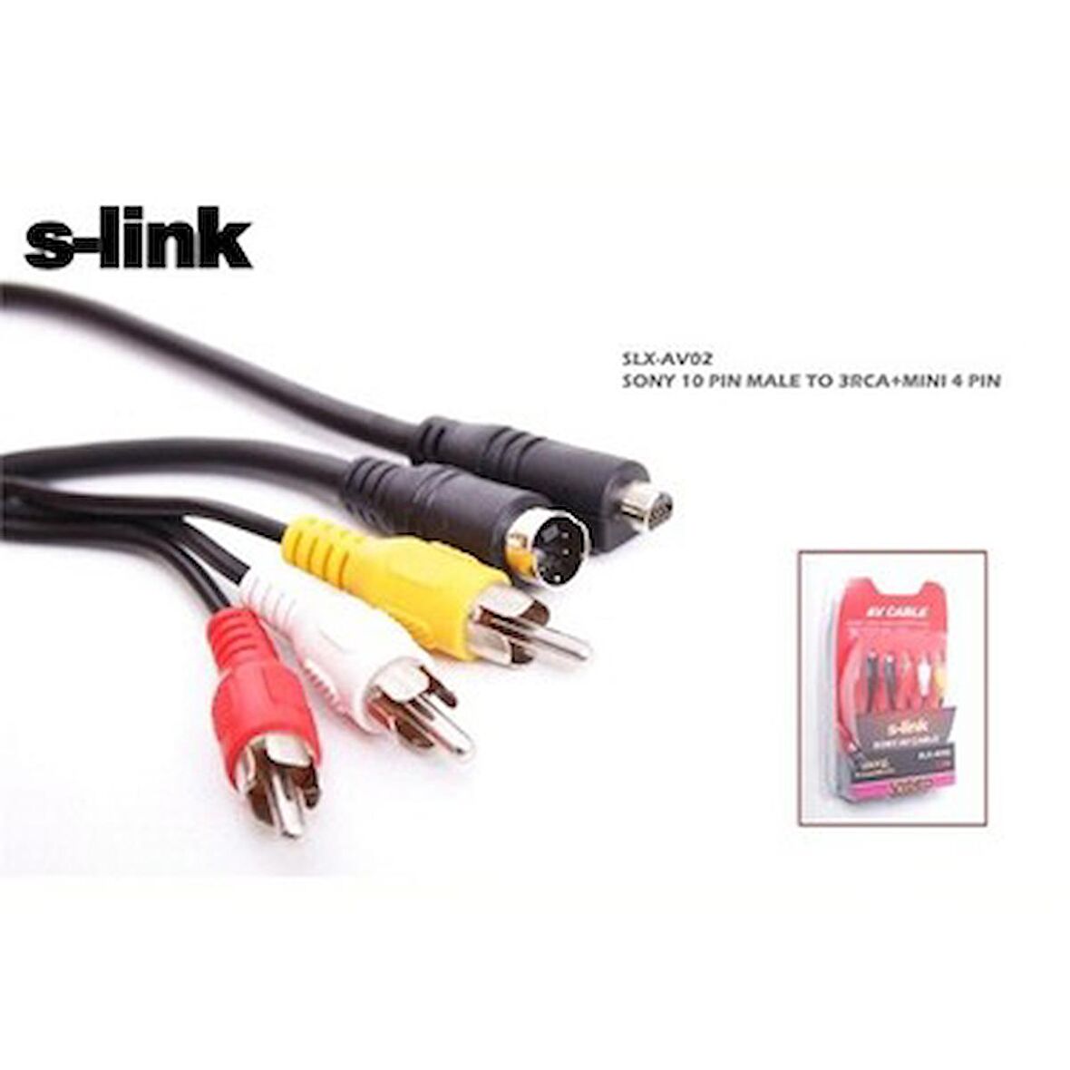 S-Link Slx-Av02 Usb Av Kablosu